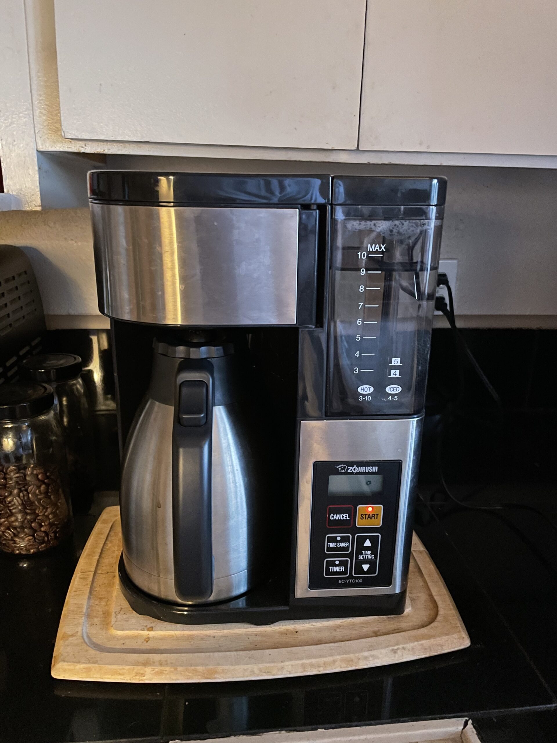 Zojirushi EC-YTC100XB 10-Cup Coffee Maker (Stainless Steel/Black) customer photo 2