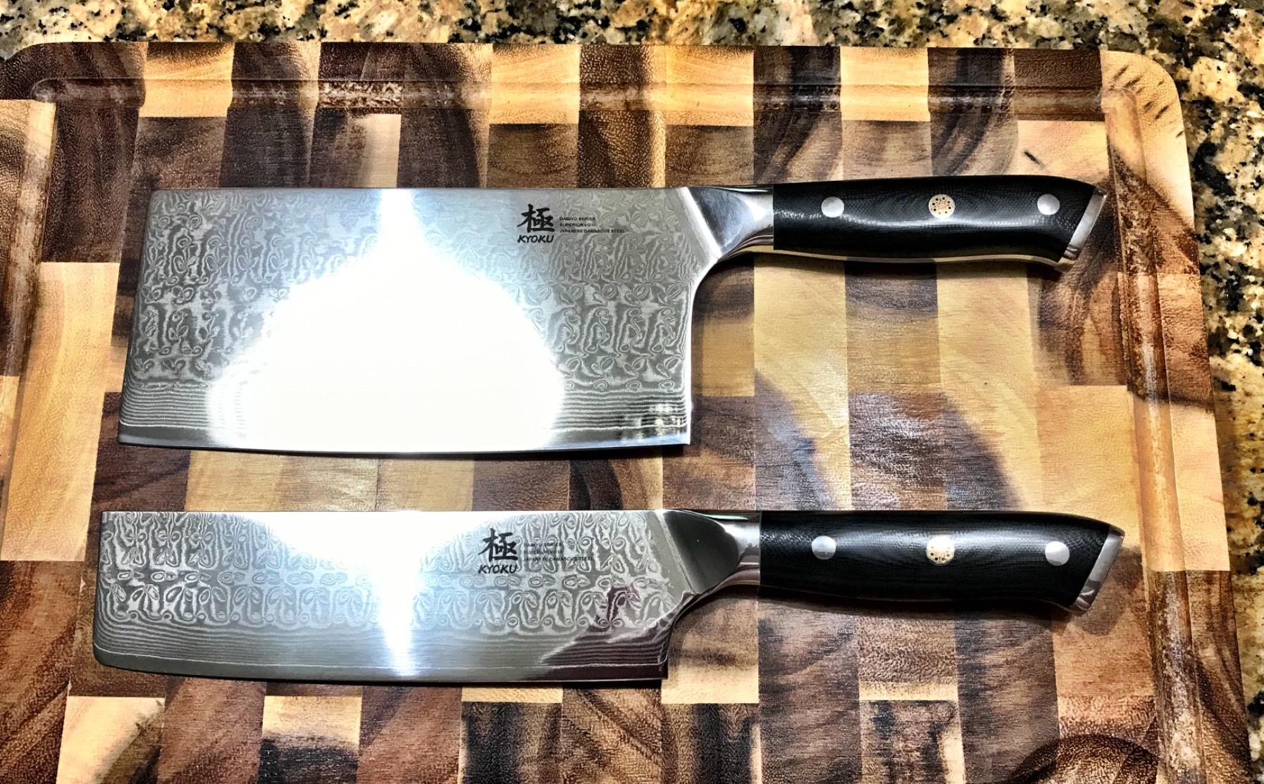 KYOKU Vegetable Cleaver Knife - 7