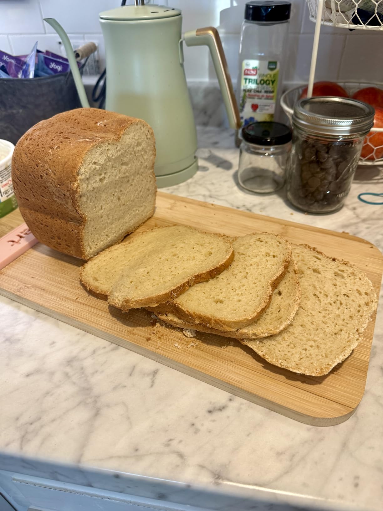 Cuisinart Bread Maker Machine, Stainless Steel Automatic Bread Machine with 12 Menu Options, 3 Loaf Sizes up to 2 Lb., 3 Crust Colors, Removable Nonstick Baking Pan & Kneading Paddle, CBK-110NAS customer photo 2