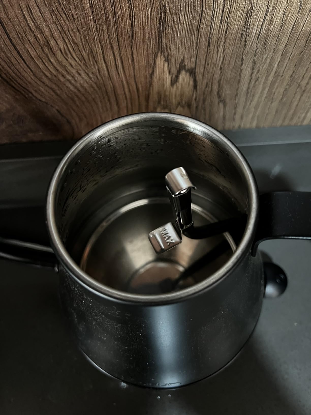 Bodum 27oz Bistro Gooseneck Electric Water Kettle, Pour Over Coffee & Tea, Stainless Steel, Matte Black customer photo 1