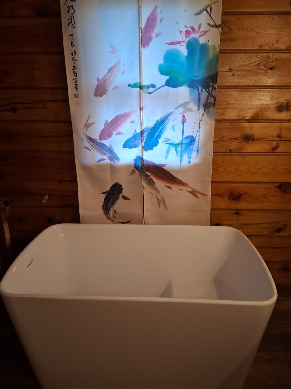 Ofat Home Japanese Noren Doorway Curtain Tapestry, Artistic The Materpiece Apricot Blossom Almond Kitchen Bedroom Bathroom Door Divider Decor, Green, 33.5