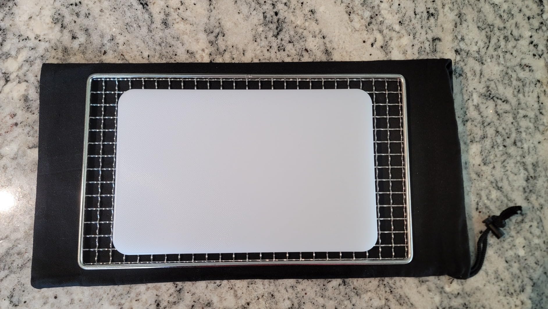 DZRZVD-The Bushcraft Backpacker's Grill Grate - Welded Stainless Steel Mesh (Camping Fire Rated) customer photo 2
