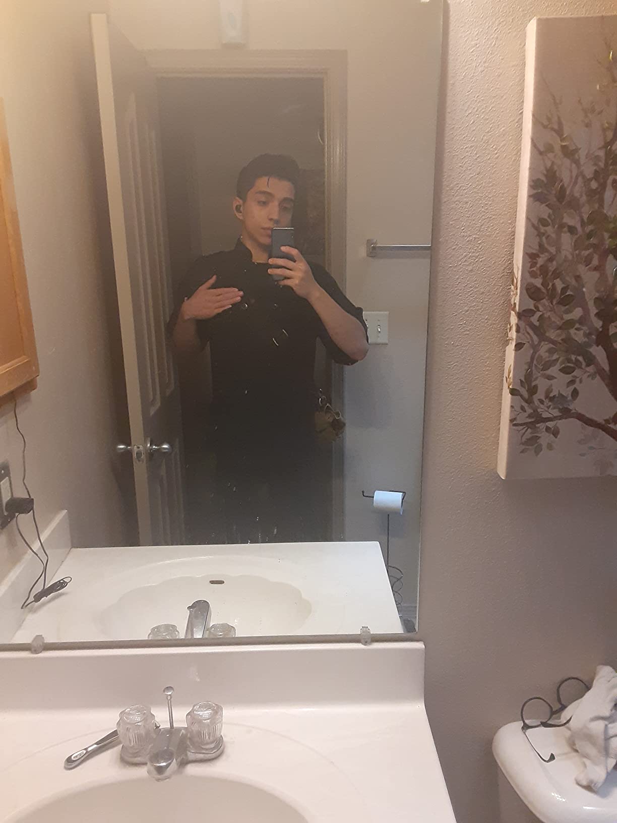 Dalstrong Nomad Knife Wrap Roll - 12oz Waxed Canvas Top Grain Leather Knife Roll Bag- 13 Slots - Interior & Rear Zipper Pockets - Travel Storage with Blade Guards customer photo 2