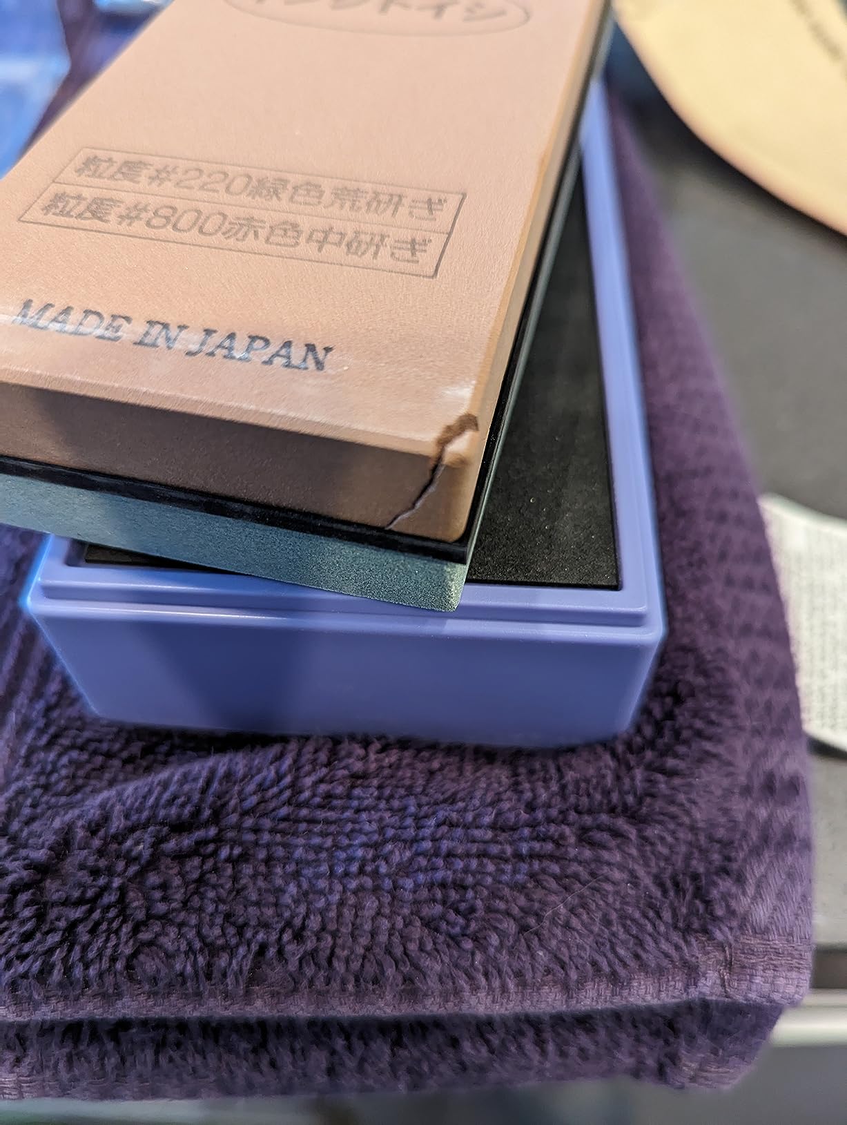 PB-05 Japanese Combination Whetstone (220/800 Grit) customer photo 1