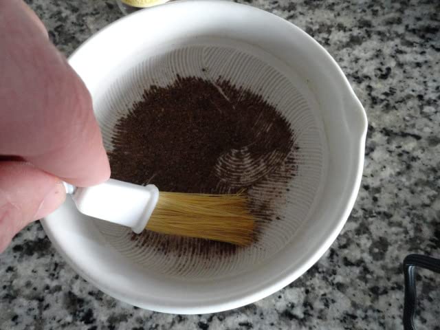 Made in Japan Ripple Ridge Mortar and Pestle (uribachi and Surikogi Set Small 4.92Inches for Both Right and Left Handed Ivory Authentic Mino Ware Pottery M87853 customer photo 3