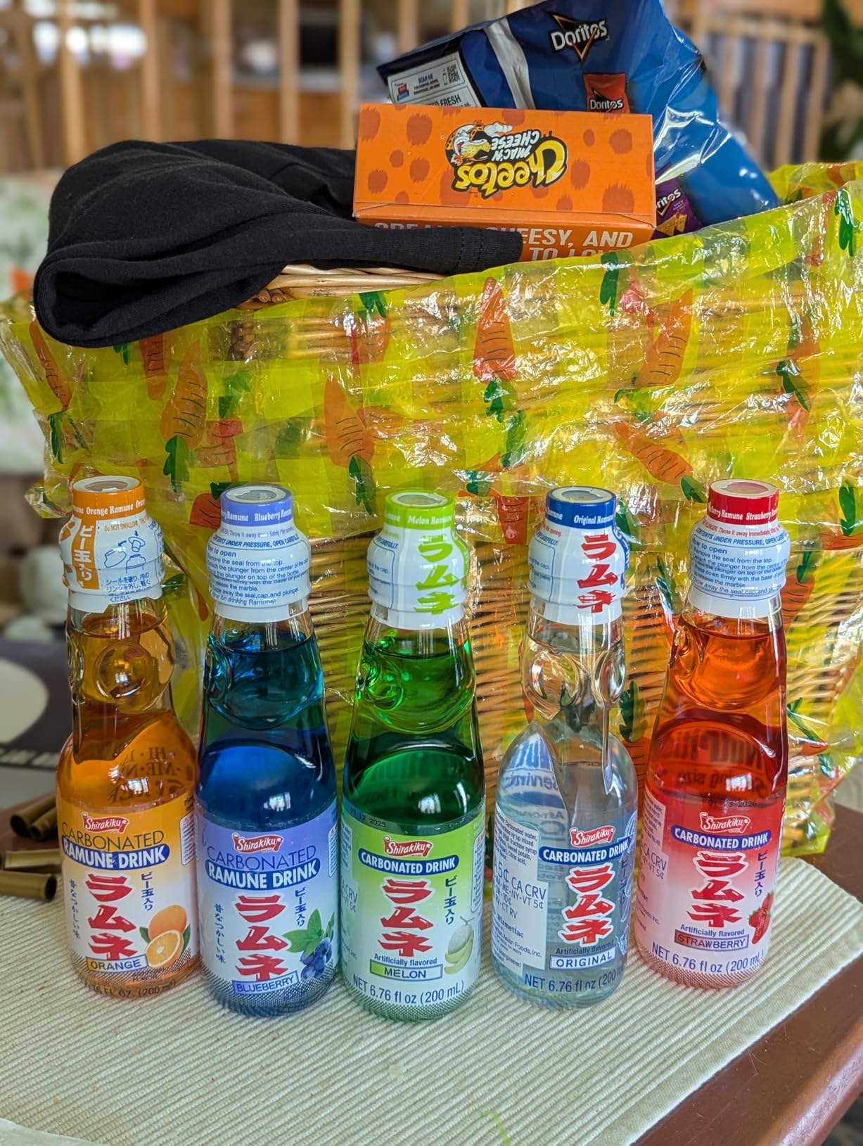 Ramune Japanese Soda Variety Pack - Shirakiku Multiple Flavors - Japanese Drink Gift Box (5 Count) customer photo 1