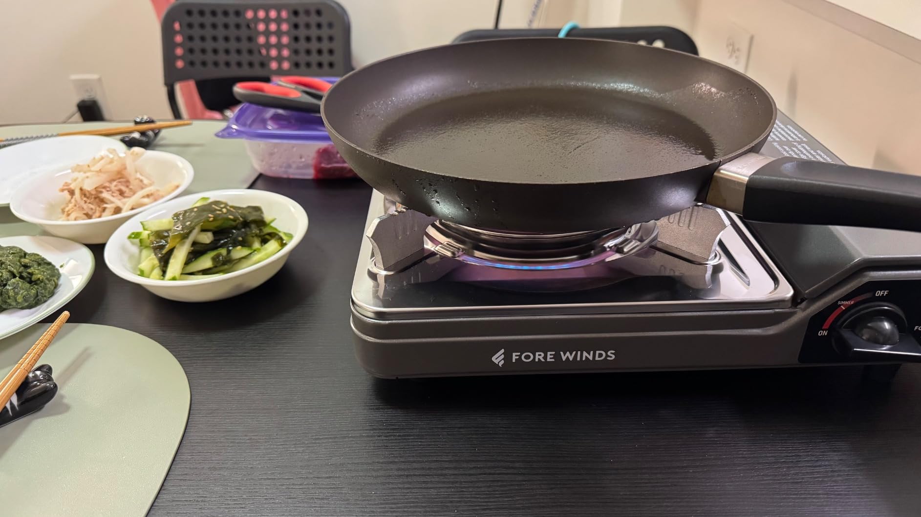 Cassette Feu Butane VA-30 Camp Stove, Black customer photo 2