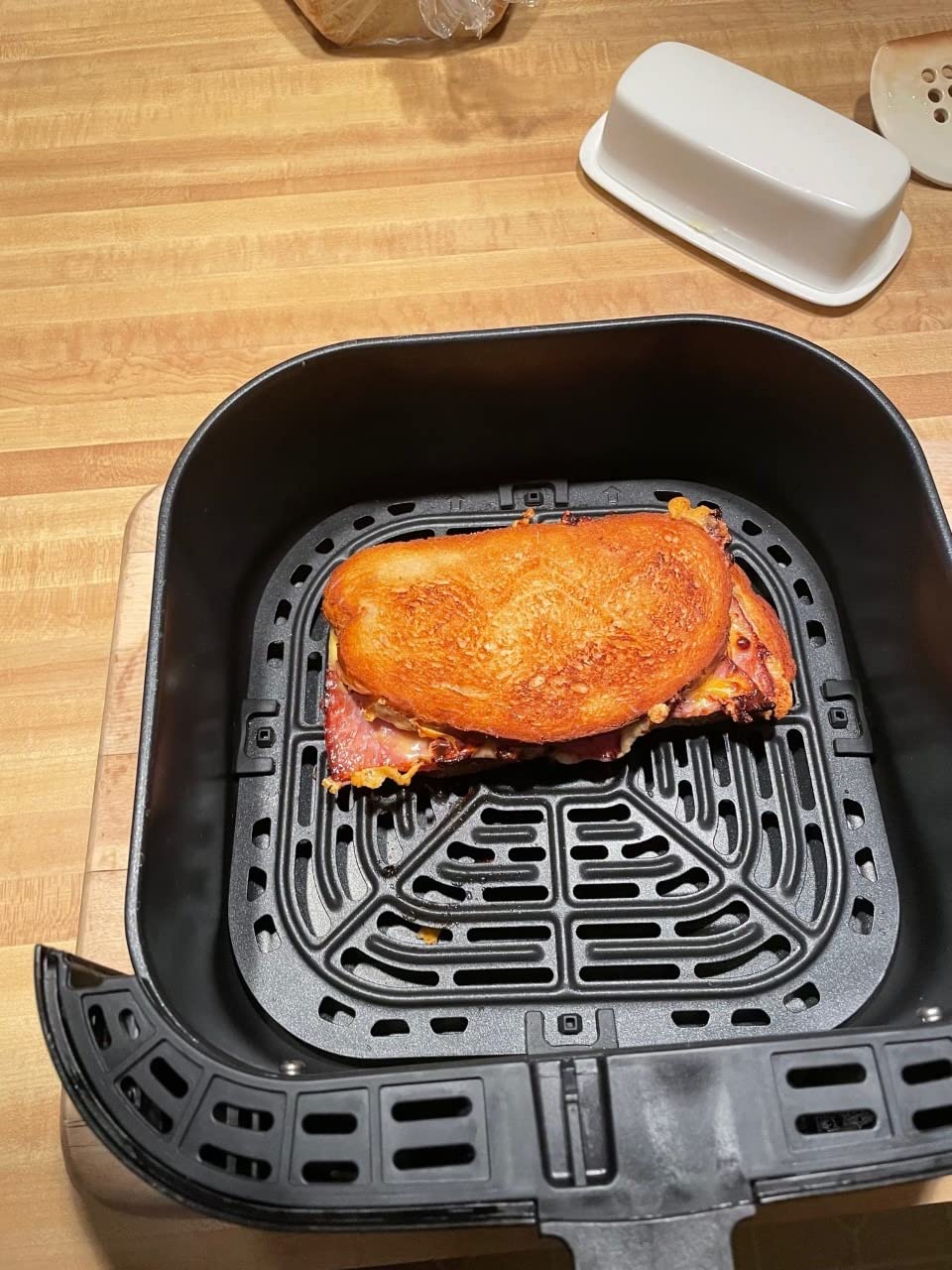 Instant Pot 6QT VORTEX Plus Air Fryer, 6-in-1, Air Fry, Broil, Dehydrate, Crisp, Roast, Reheat, Bake, Dishwasher-Safe Airfryer basket, from the Makers of Instant Pot, Stainless Steel customer photo 2