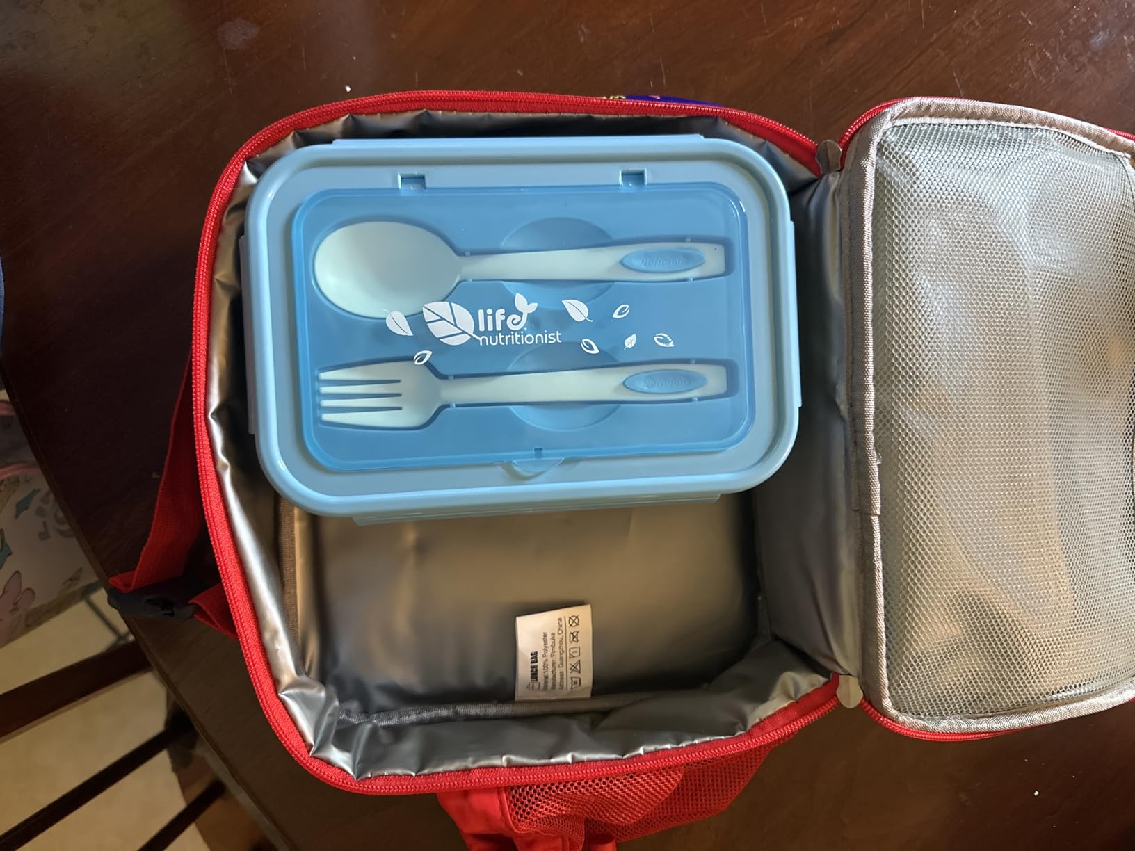 LOVINA Bento Boxes for Adults - 1100 ML Bento Lunch Box For Kids Childrens With Spoon & Fork - Durable for On-the-Go Meal, BPA-Free and Food-Safe Materials, Pink customer photo 2