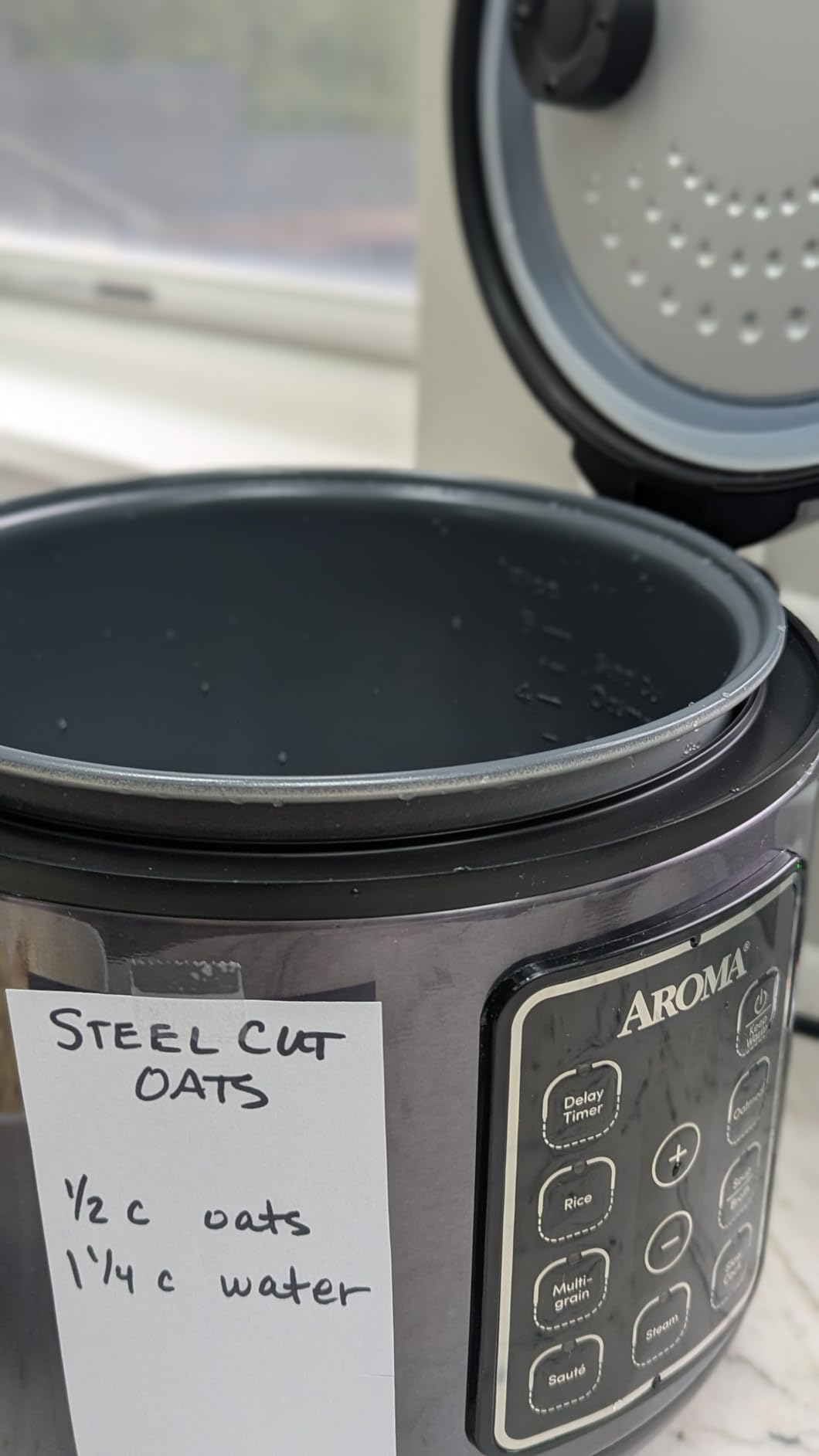 Aroma Housewares ARC-994SB Rice & Grain Cooker Slow Cook, Steam, Oatmeal, Risotto, 8-cup cooked/4-cup uncooked/2Qt, Stainless Steel customer photo 2