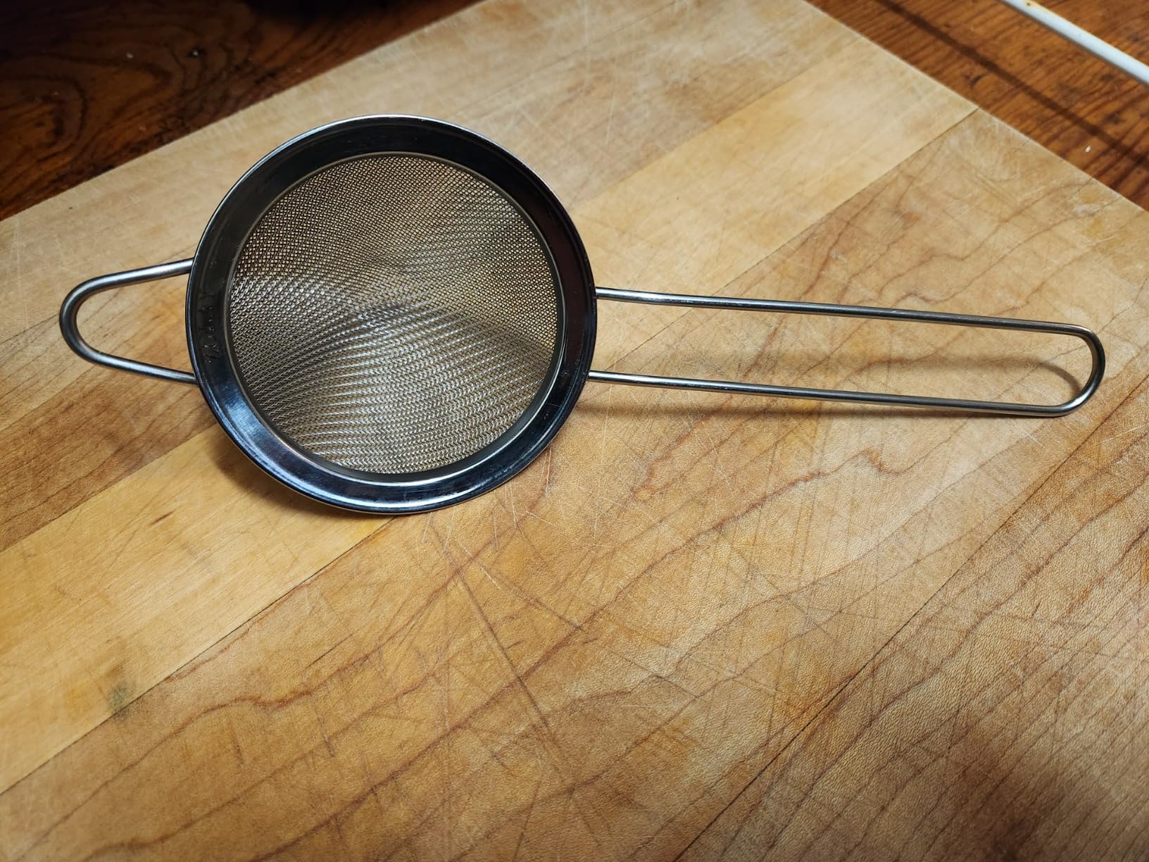 Zulay Kitchen 304 Stainless Steel Fine Mesh Strainer 3.35 in - Strainers Fine Mesh, Tea Strainers for Loose Tea - Perfect for Tea, Cocktails, Juicing, Drinks, Liquids, Matcha, Coffee & More customer photo 1