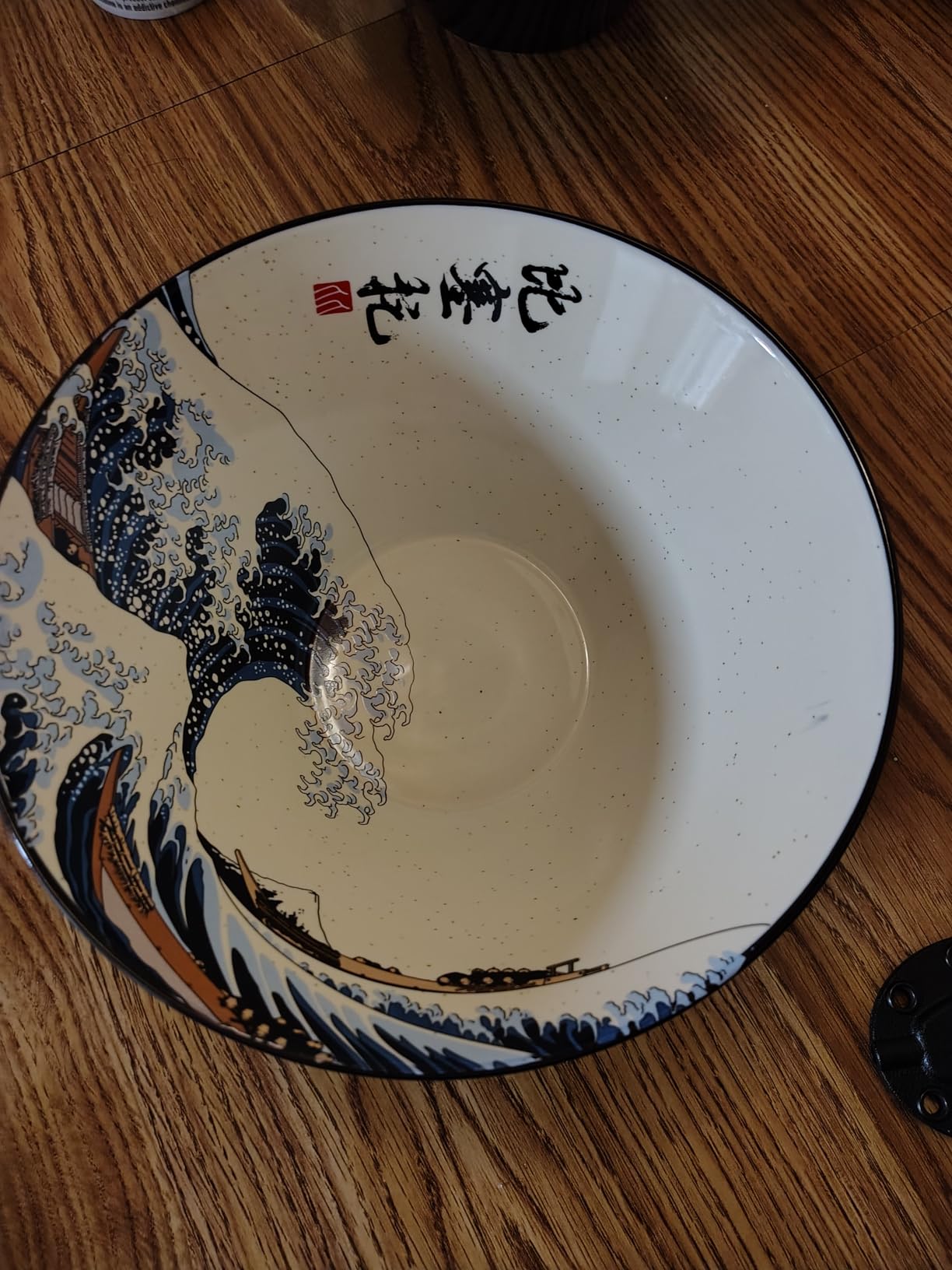 BICETTO Japanese Ceramic Ramen Bowl Set, 60oz Large Ramen Bowls with Chopsticks, Spoons and Chopstick Rests - Bowl for Ramen, Pho, Salad, Poke, Soup, Udon - Minimalist Design, Premium Quality, White customer photo 1