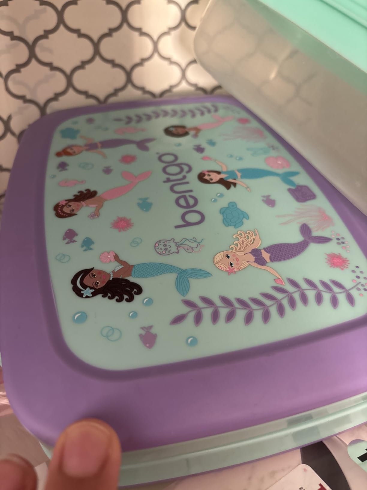 Bentgo Kids Prints Leak-Proof, 5-Compartment Bento-Style Kids Lunch Box - Ideal Portion Sizes for Ages 3-7, Durable, Drop-Proof, Dishwasher Safe, & PFAS & BPA-Free Materials (Dinosaur) customer photo 1