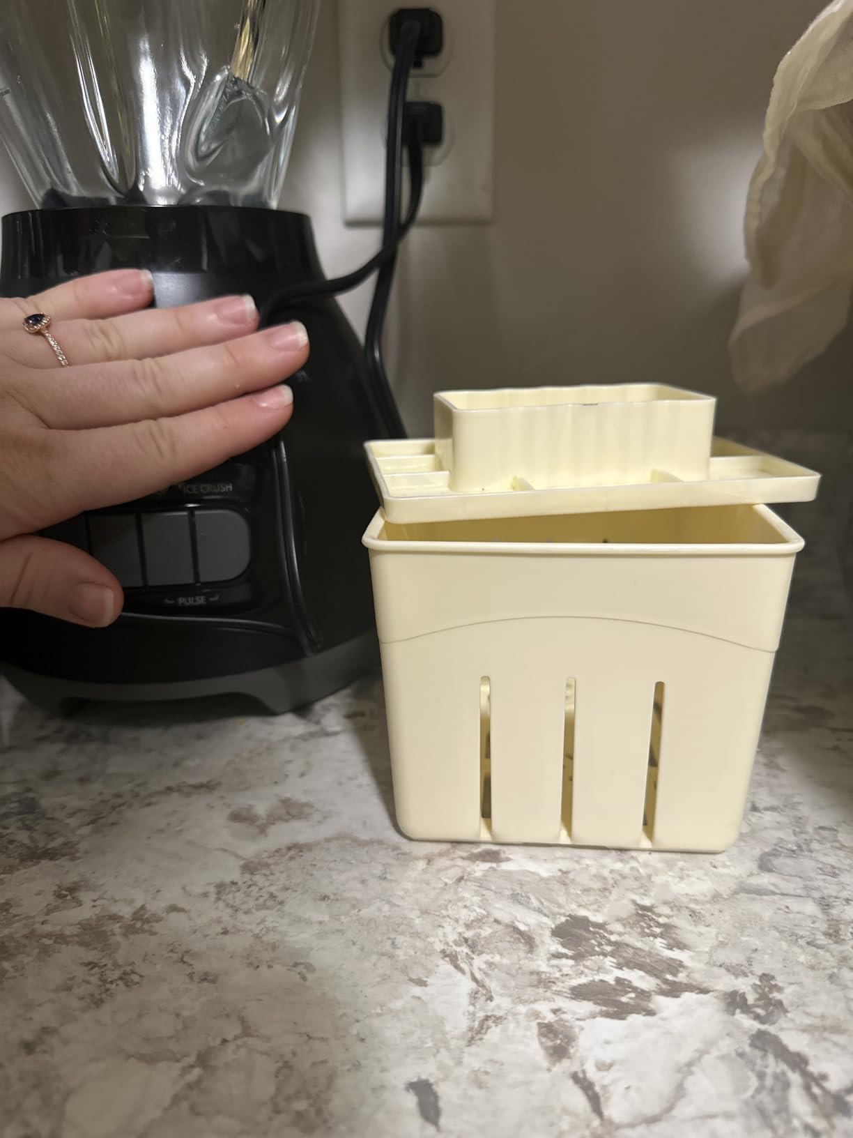 Tofu Press Mould (2PCS) Food Grade Plastic DIY Homemade Tofu Maker Pressing Mold Kit/Cheese Press + Soybean Curd Cheese Cloth Kitchen Tools customer photo 1