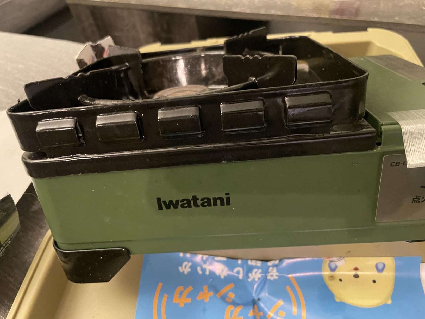 Iwatani Body: Steel Plate, Cassette Stove, Tough Maru Jr. Made in Japan, Dutch Oven, Olive customer photo 2