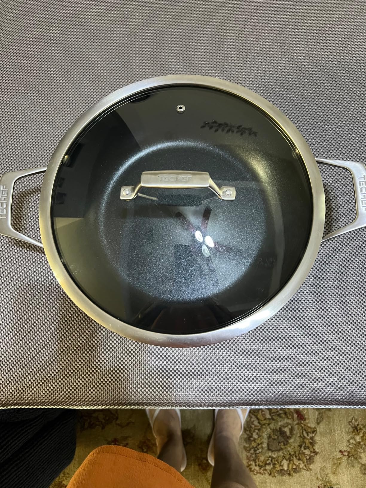 TECHEF - Onyx Collection, Nonstick Tamagoyaki Japanese Omelette Pan/Egg Pan (PFOA Free), Made in Korea customer photo 1