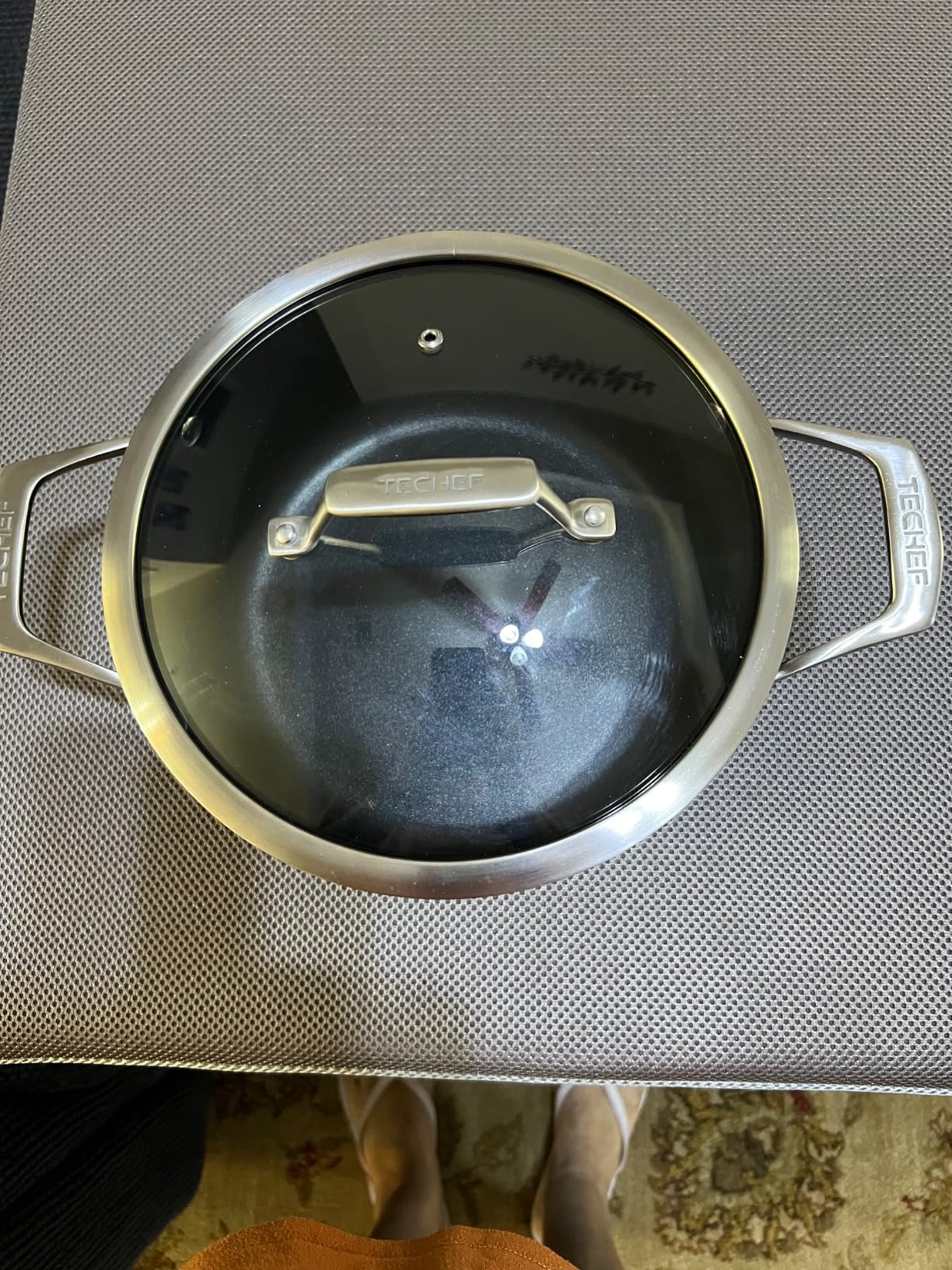 TECHEF - Onyx Collection, Nonstick Tamagoyaki Japanese Omelette Pan/Egg Pan (PFOA Free), Made in Korea customer photo 2