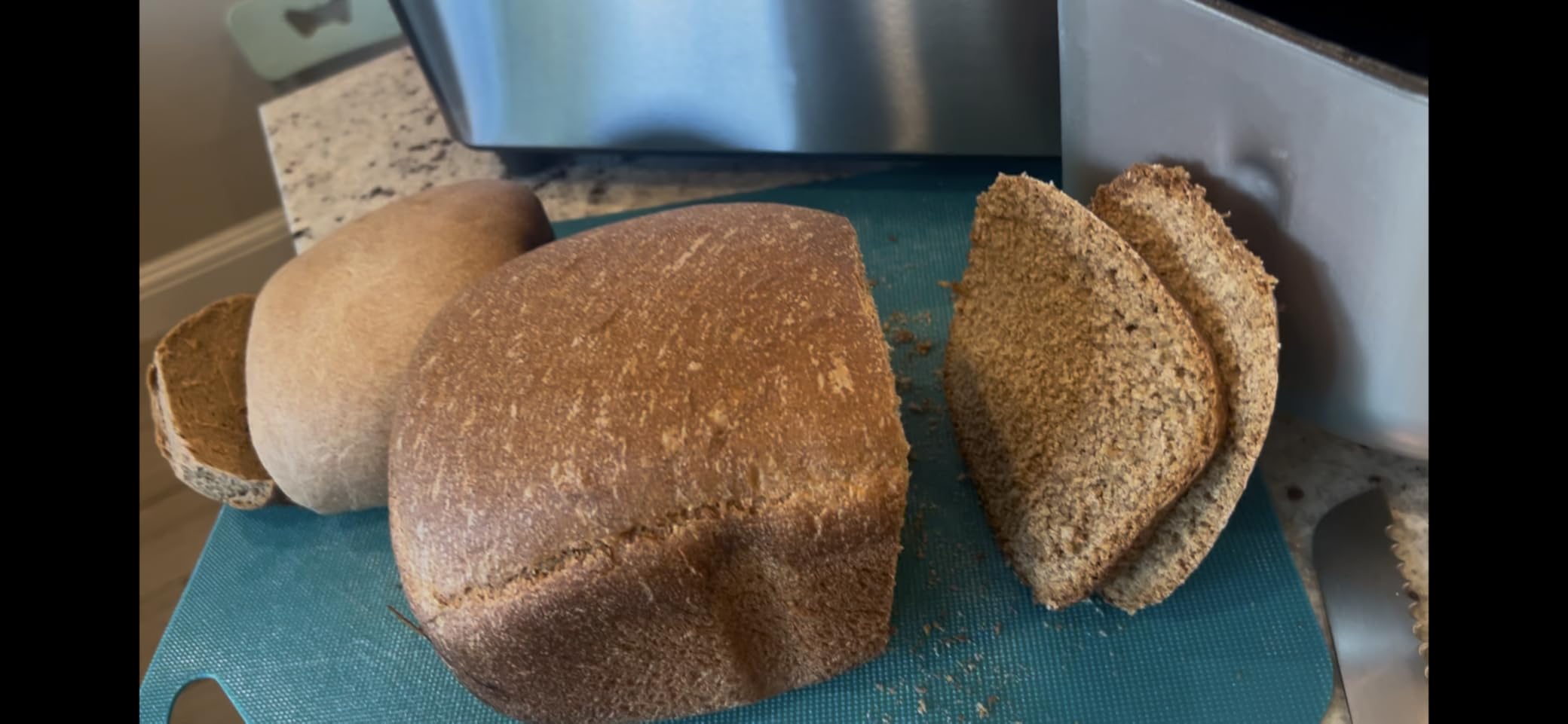 CUCKOO Bread Maker Machine with 15 Menu Options + 3 Crust Colors, 2 lbs Bread Machine with Automatic Fruit & Nut Dispenser, Includes 6 Accessories, Ideal Breadmaker for Sourdough (CBM-AAB101S) customer photo 2