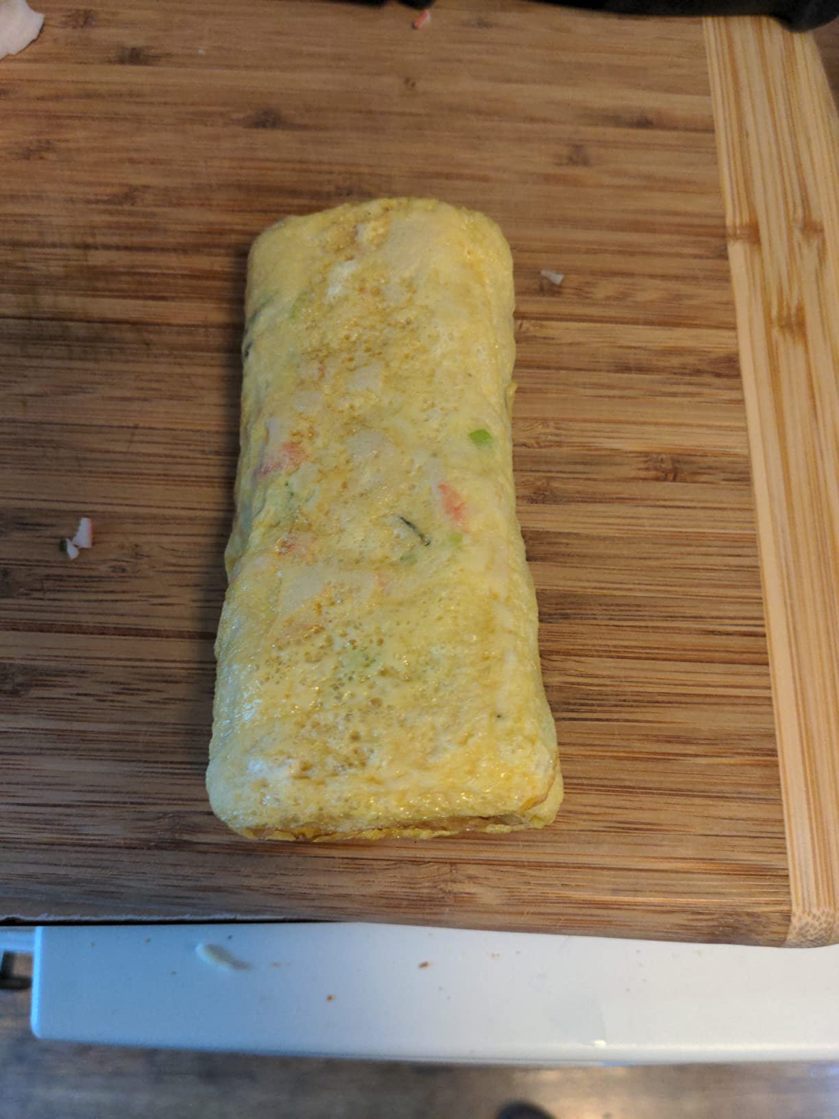 Ceramic Coating Square Japanese Tamagoyaki Omelette Small Skillet, Non-stick Rectangle Egg Roll Pan with Wood Handle customer photo 2