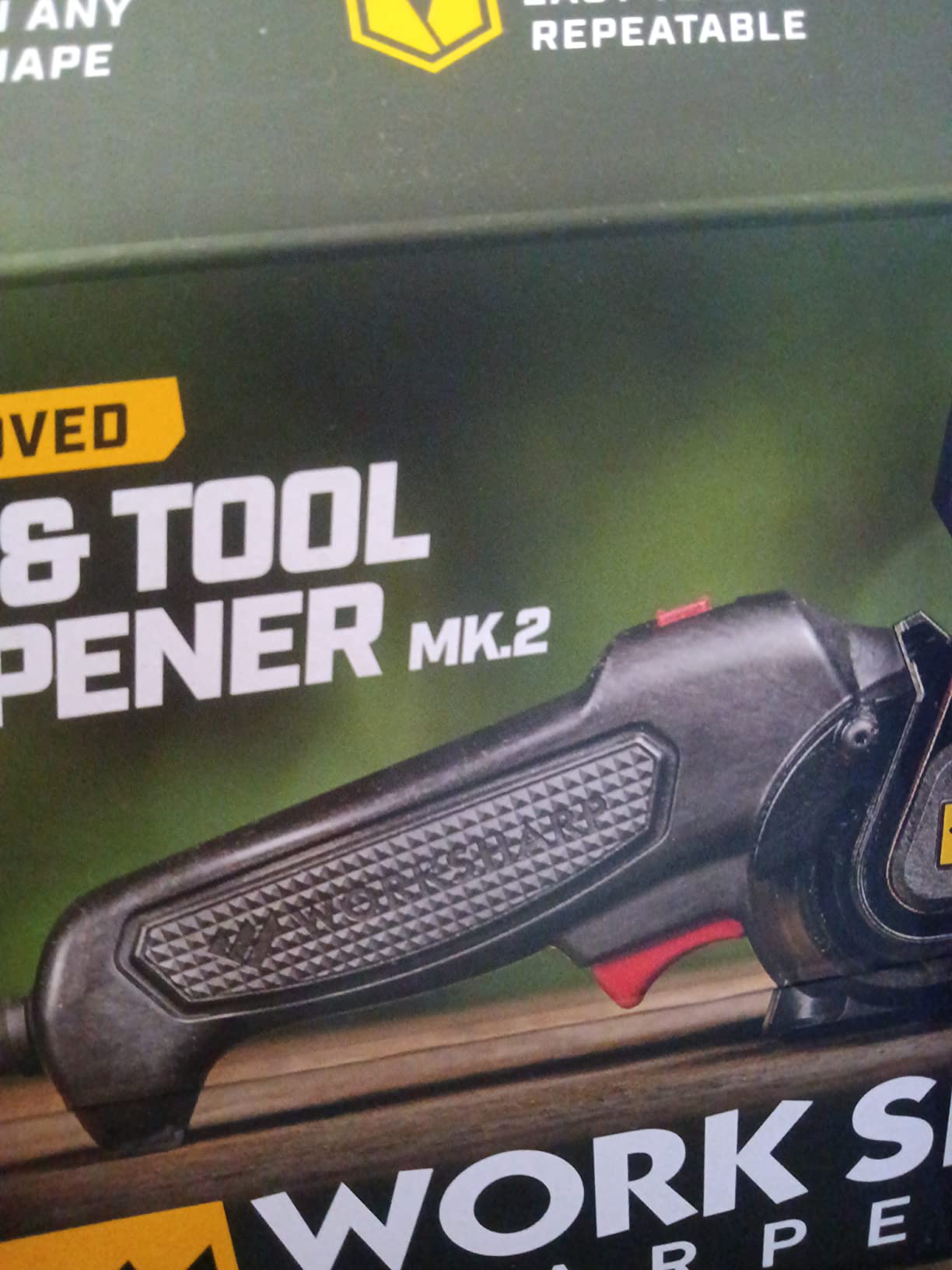 Work Sharp MK2 Professional Electric Knife and Tool Sharpener - Adjustable Tool and Knife Sharpening System customer photo 2