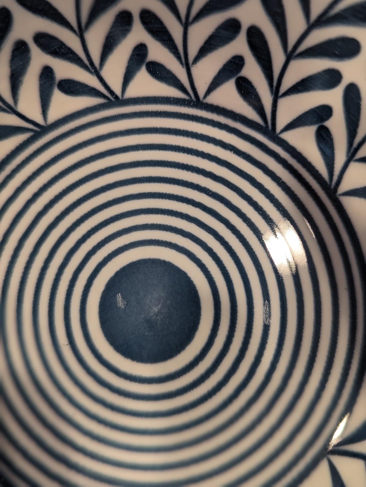 Gegong 6 Pack Ceramic Bowls, Japanese Style, 10 Ounces Thickening Blue and white porcelain Rice /Cereal Bowls for Kitchen, Suitable for microwave, ovens, dishwashers (mixing) customer photo 2