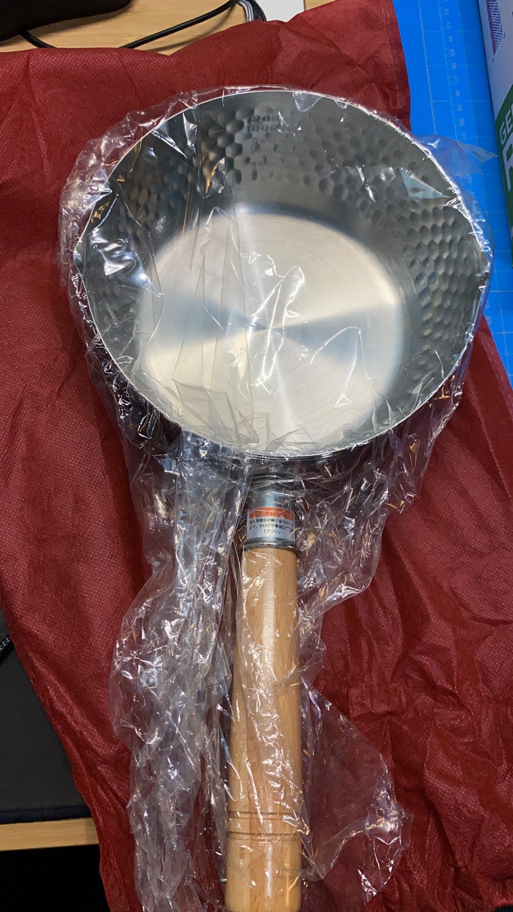 CONCORD 2 Quart Stainless Steel Yukihira Pan. Traditional Japanese Saucepan with Wood Handle. Great for Ramen, Tempura, Milk, etc. customer photo 2