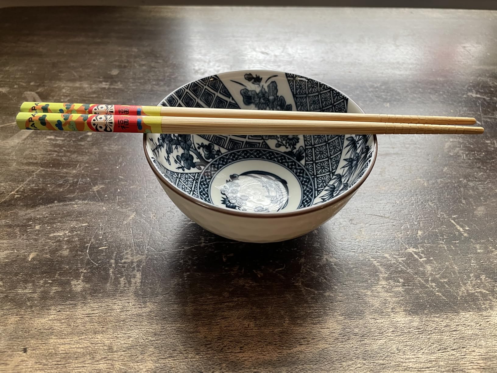 Ceramic Rice Bowls 10 oz, Japanese Style Bowl Gift Set, Assorted Dinnerware Serving Bowls for Cereal, Soup, Dessert, Snack, Fruit, Salsa, Pack of 6 (Blue and White) customer photo 1