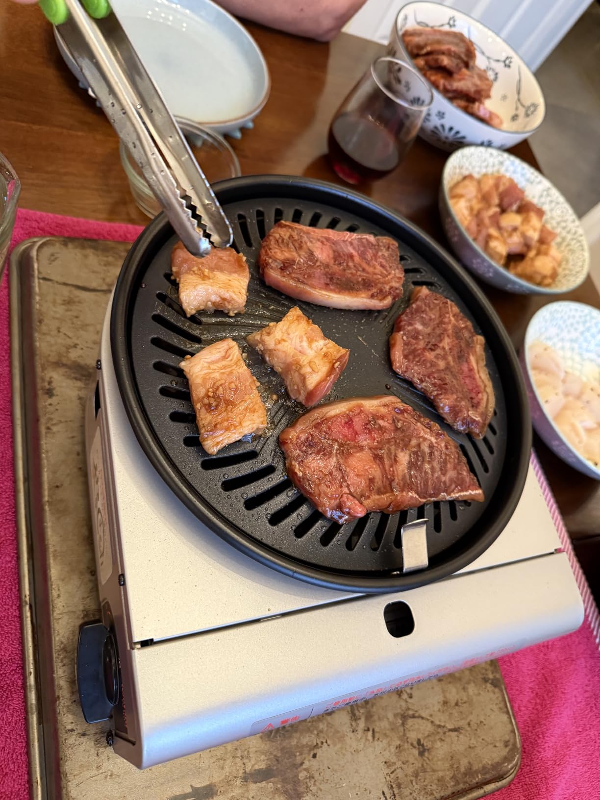 Iwatani Cassette Gas BBQ Grill YAKIMARU II, CB-SLG-2 customer photo 2