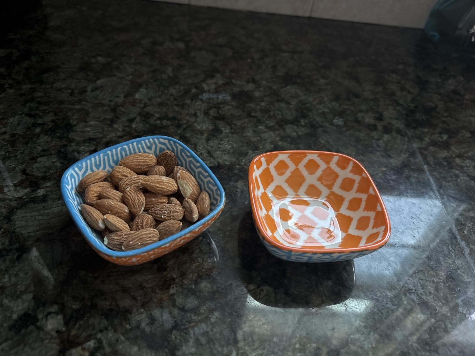 Selamica Ceramic Mini Dipping Bowls 3 inch Soy Sauce Dish Set, 2.7 oz Small Dip Bowl for Side Dish, Appetizers, Sushi, BBQ, Set of 6, Vintage Blue customer photo 2