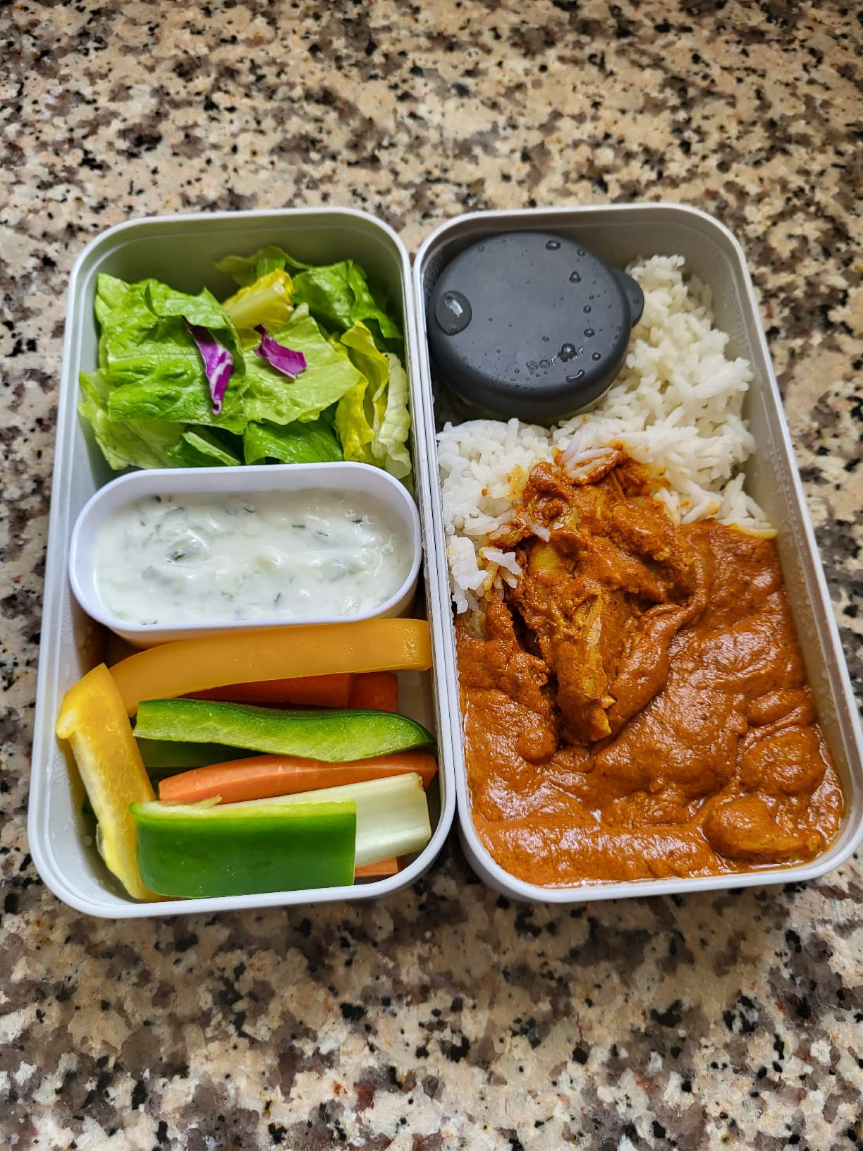 monbento - Bento Box Adult MB Original Graphic Destiny - 2 Leakproof Compartments - Stackable Lunch Box Perfect for Work/Picnic/Sports - BPA Free Food Containers - Microwave & Dishwasher Safe customer photo 1