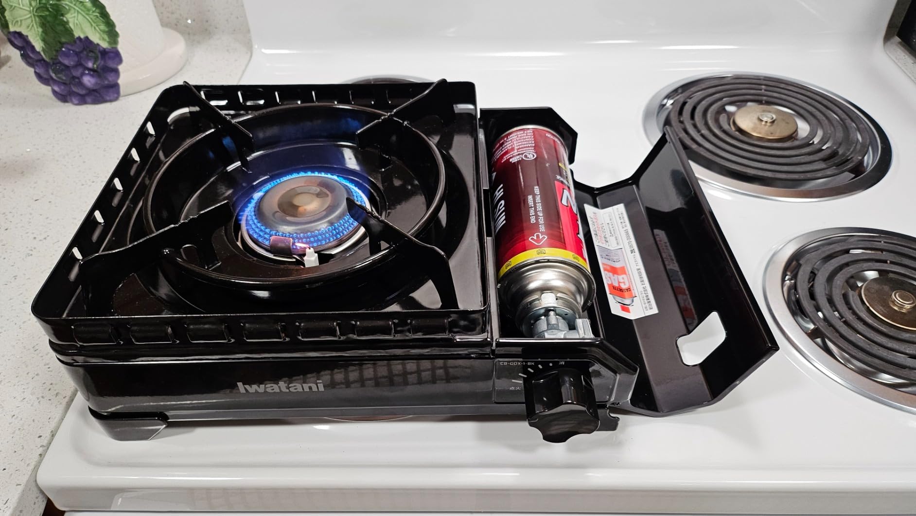 CB-ODX-1-BK Cassette Fu Cassette Stove, Tough Maru, Black customer photo 2