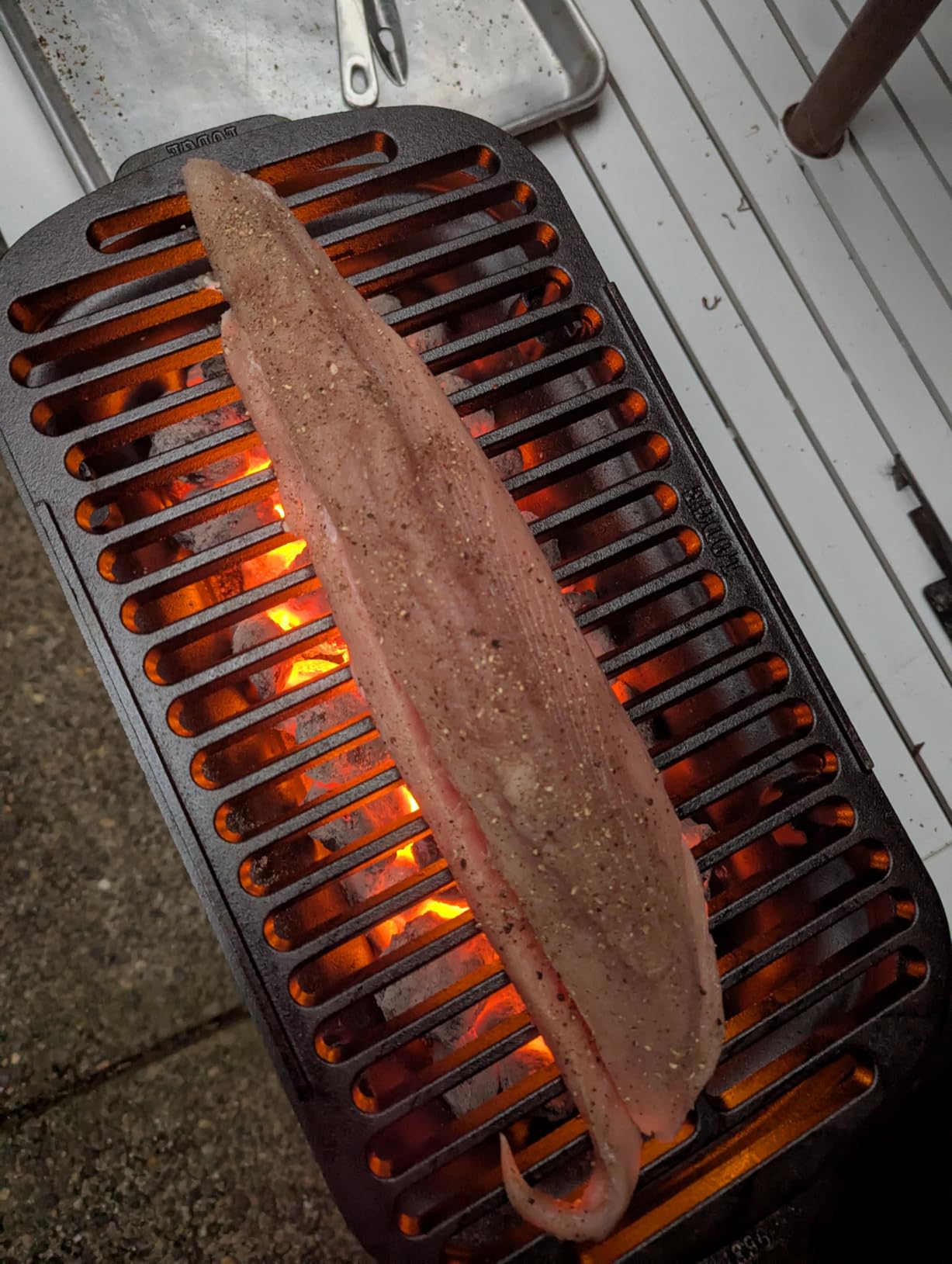 Lodge Cast Iron Sportsman's Pro Grill customer photo 2