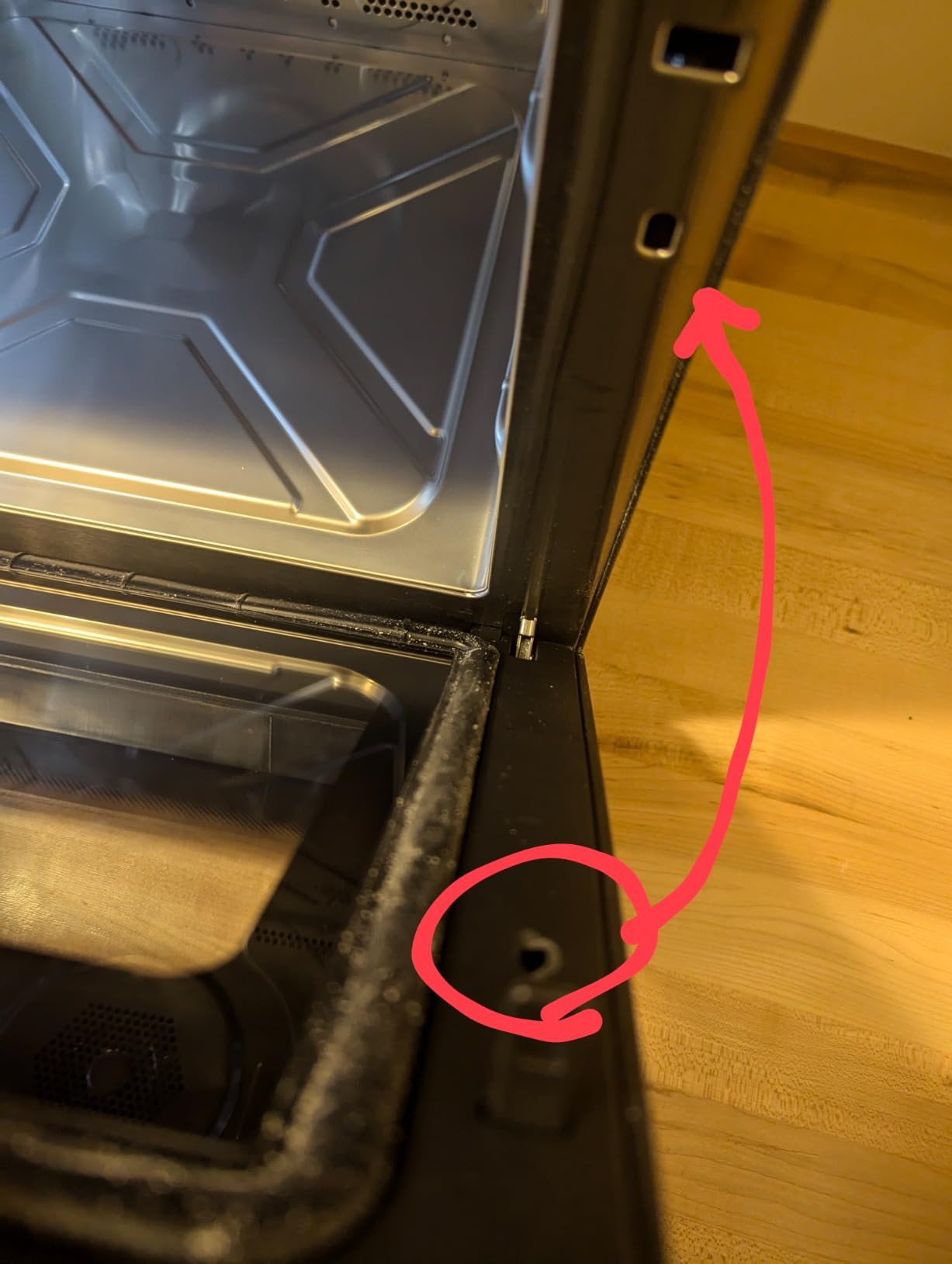 Panasonic HomeChef 7-in-1 Compact Oven with Convection Bake, Airfryer, Steam, Slow Cook, Ferment, 1200 watts, .7 cu ft with Easy Clean Interior - NU-SC180B (Black) customer photo 2