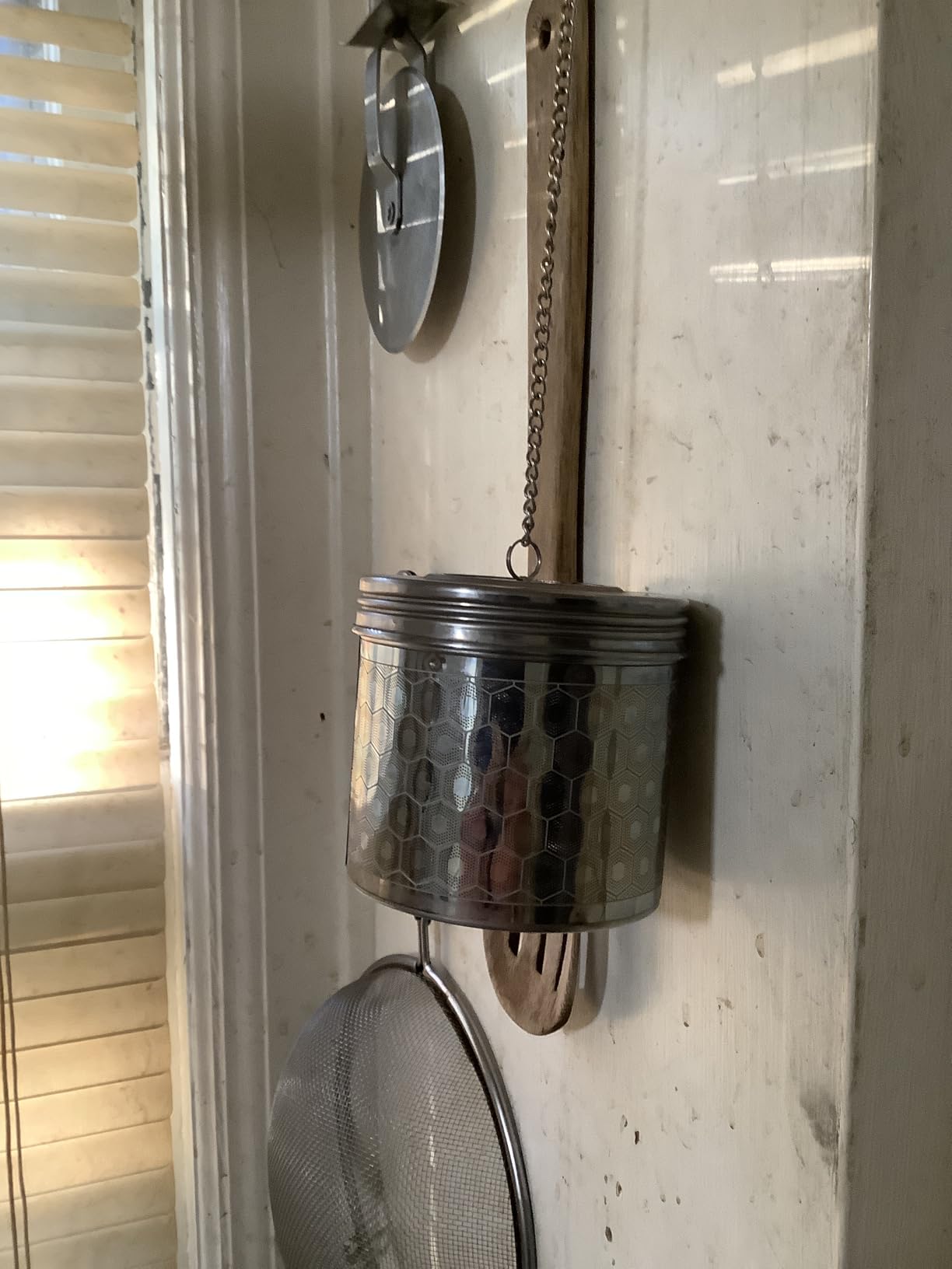 Reinmoson Tea Strainers for Loose Tea, Extra Fine Mesh Tea Infuser, 304 Stainless Steel & Updated Slim Threaded Lid, Loose Leaf Tea Steeper for Black Tea, Rooibos, etc customer photo 2