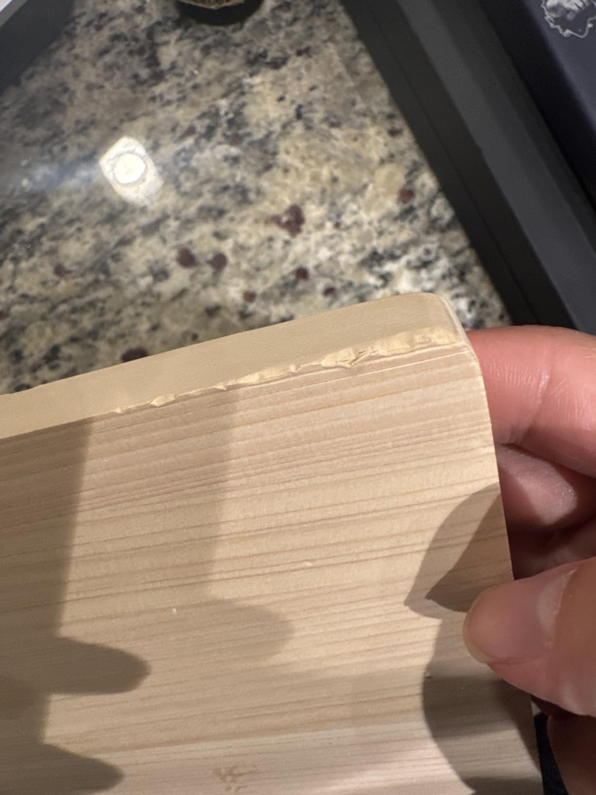 YAMASAN KYOTO UJI Japanese Hinoki Cutting Board - Large - Natural Cypress Wood Cutting Board, Kitchen Chopping Board, High Durability, Made in Japan (16.53x9.44x0.59 inch) customer photo 1