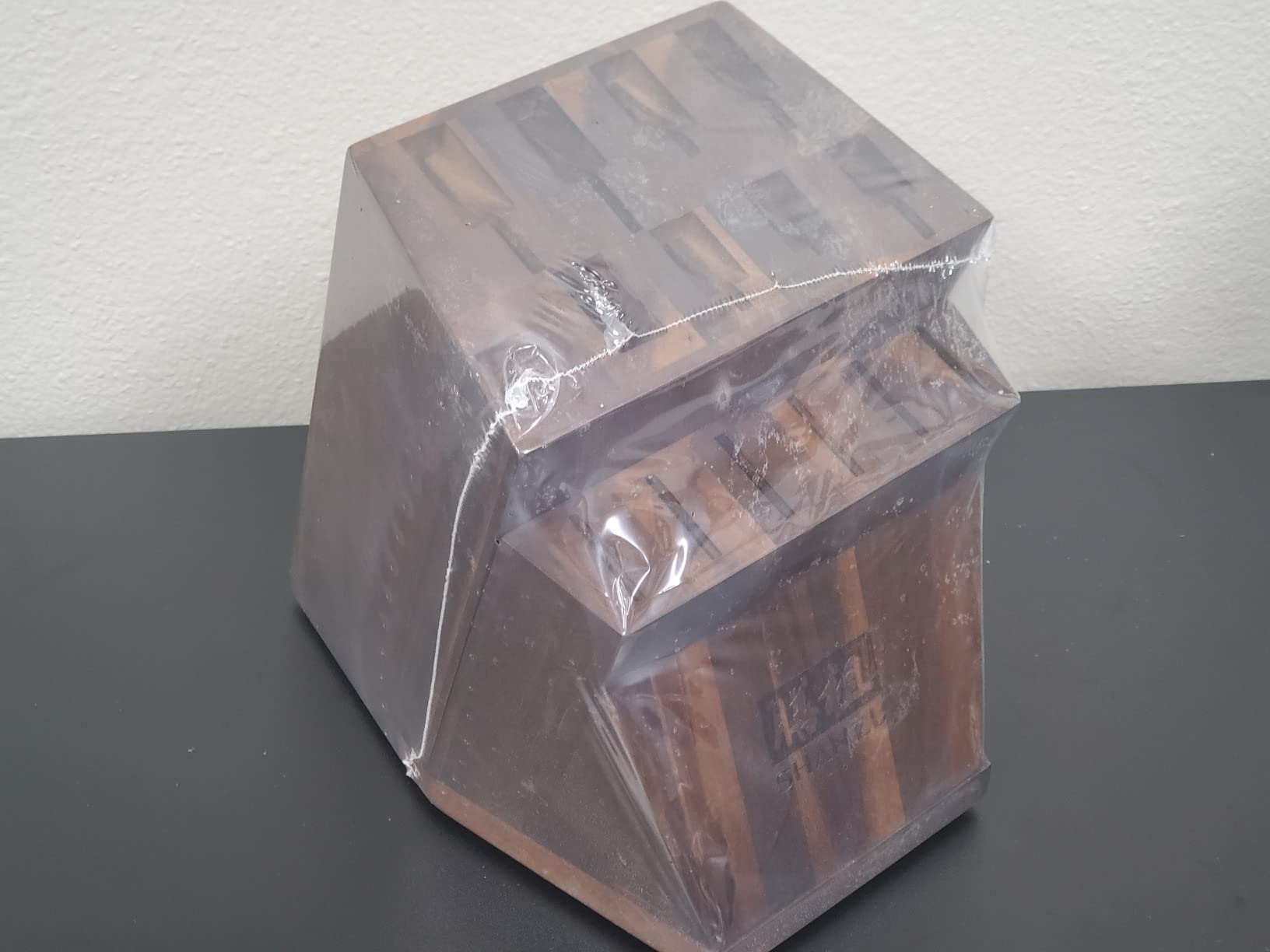 SHAN ZU Knife Sets for Kitchen with Block, Knife Block Set, Japanese Super Steel Kitchen Knife Sets with Removable Block & K133 Ergonomic Handle, Black Tortoise Genbu Series customer photo 1