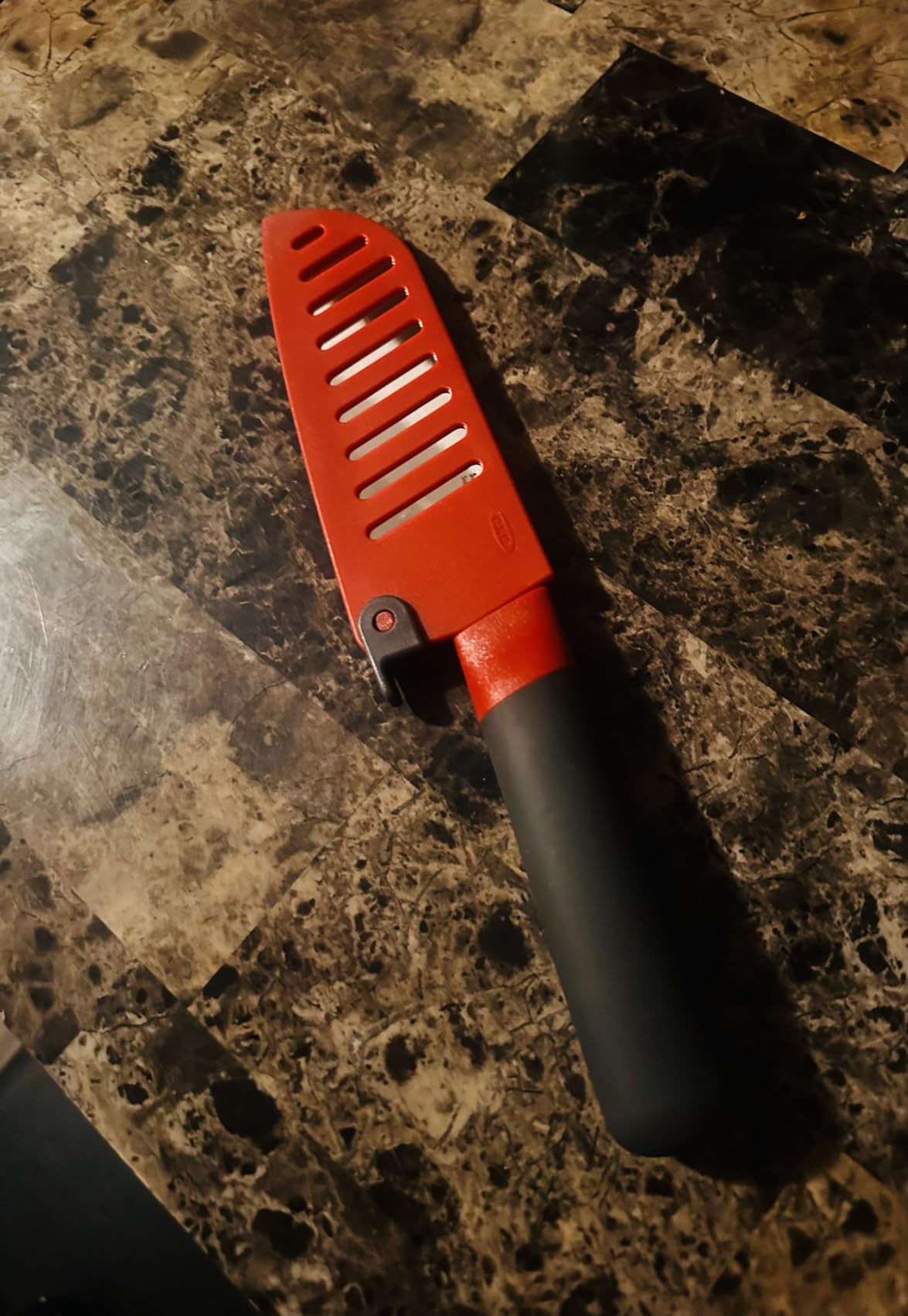 OXO Outdoor 5.5in/14cm Santoku Knife with Locking Sheath customer photo 1