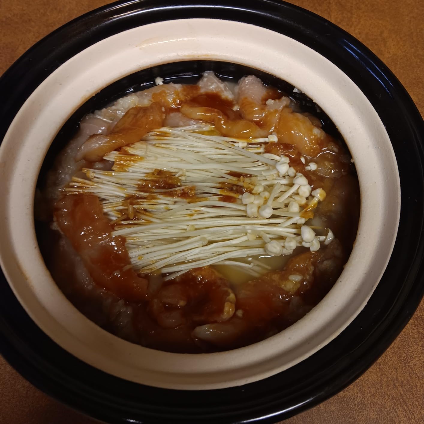 Nagatani Seitou ACT-03 Hase-en Kamado-san Earthenware Pot for 2 Cook Rice, Made in Japan (With Rice Spoon, Recipe) Diameter 8.5 inches (21.5 cm) x Height 6.3 inches (16 cm), Heat Retention, Rice Pot customer photo 1