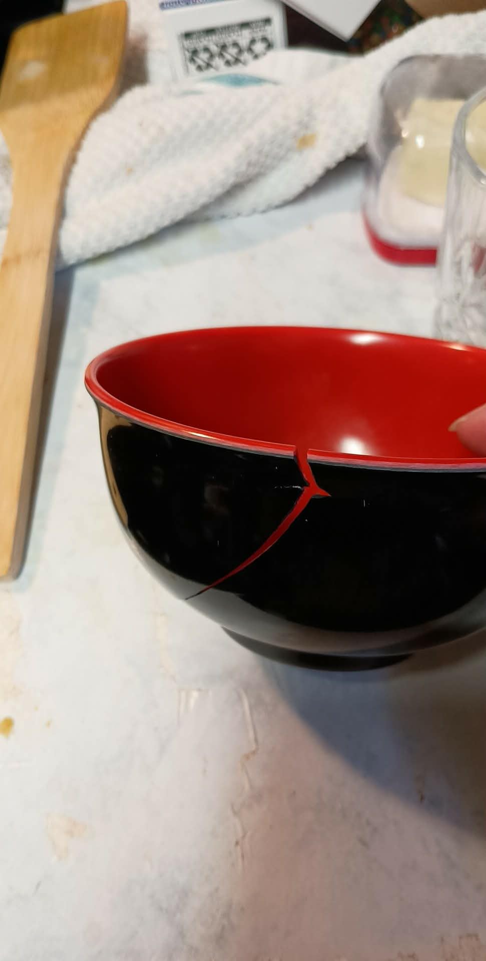 Lyellfe Set of 10 Miso Soup Bowl with Spoon, Restaurant Quality Melamine Cereal Rice Bowl, 16 Oz Unbreakable Japanese Dinnerware for Ramen, Udon Noodle, Dishwasher Safe customer photo 1
