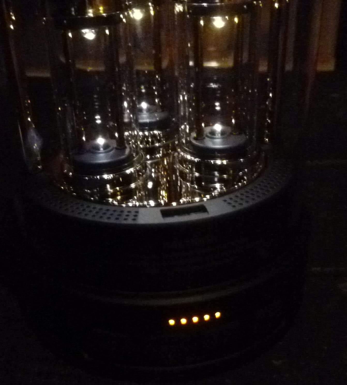 BALMUDA The Speaker | Portable Bluetooth Speaker | 3D Crystal Sound & LED Light Show | Rechargeable | USB-C | 3 Light Modes: Candle, Ambient, & Beat | 7-Hour Playtime for Live Concert Feel at Home customer photo 2