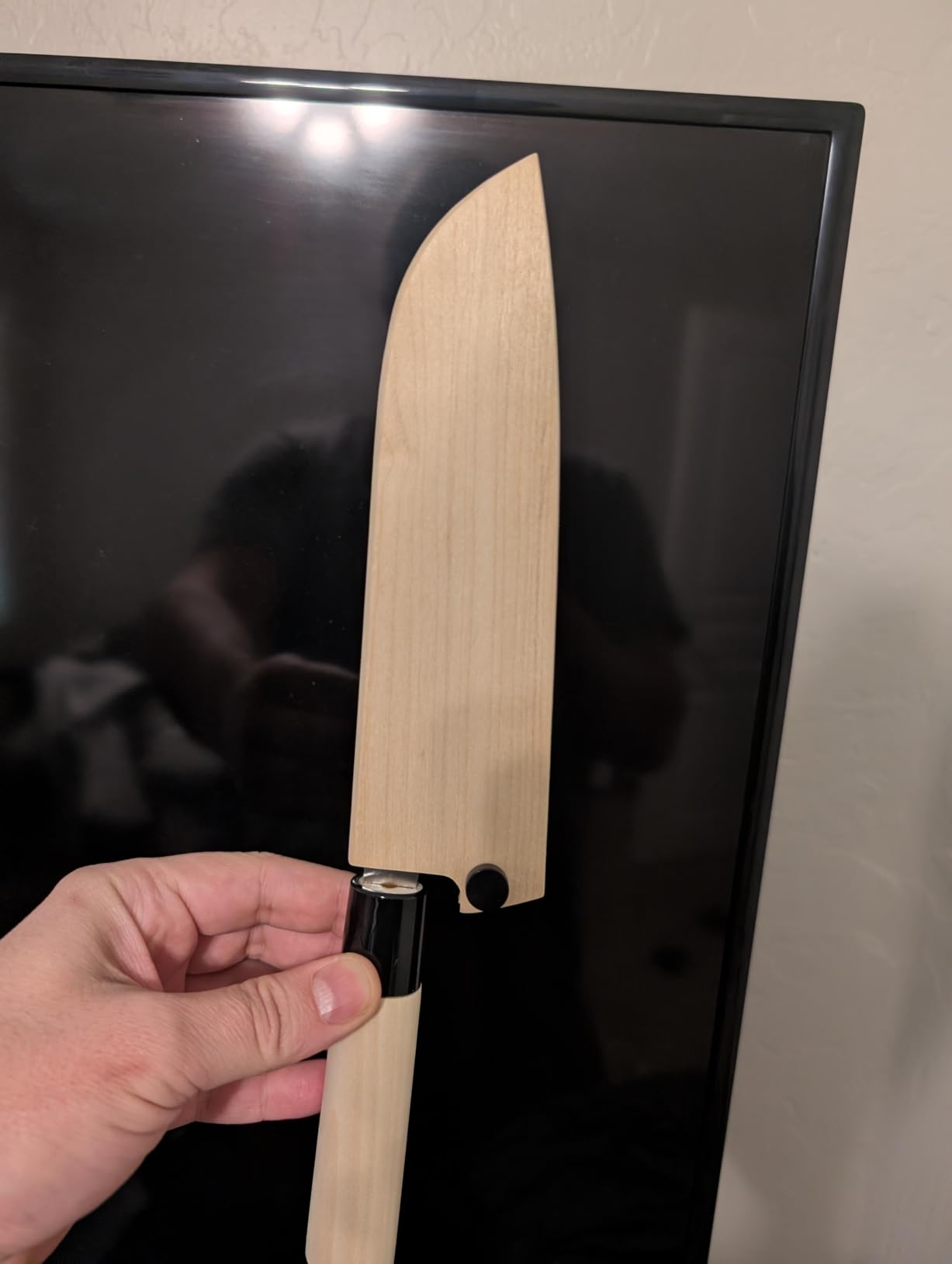 Mercer Culinary Birch Wood Saya Cover Blade Protector for 10