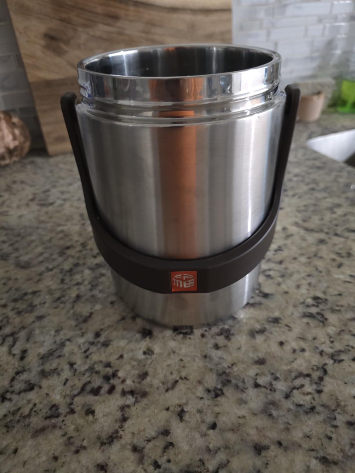 Pawovdeq 67 oz Adults Stainless Steel Vacuum Insulated Wide Mouth Soup Food Thermo Hot Food Jar with Keep Thermal Portable 3 Tier Stackable Bento Hot Food Containers Lunch Boxes (67 oz Silver) customer photo 2