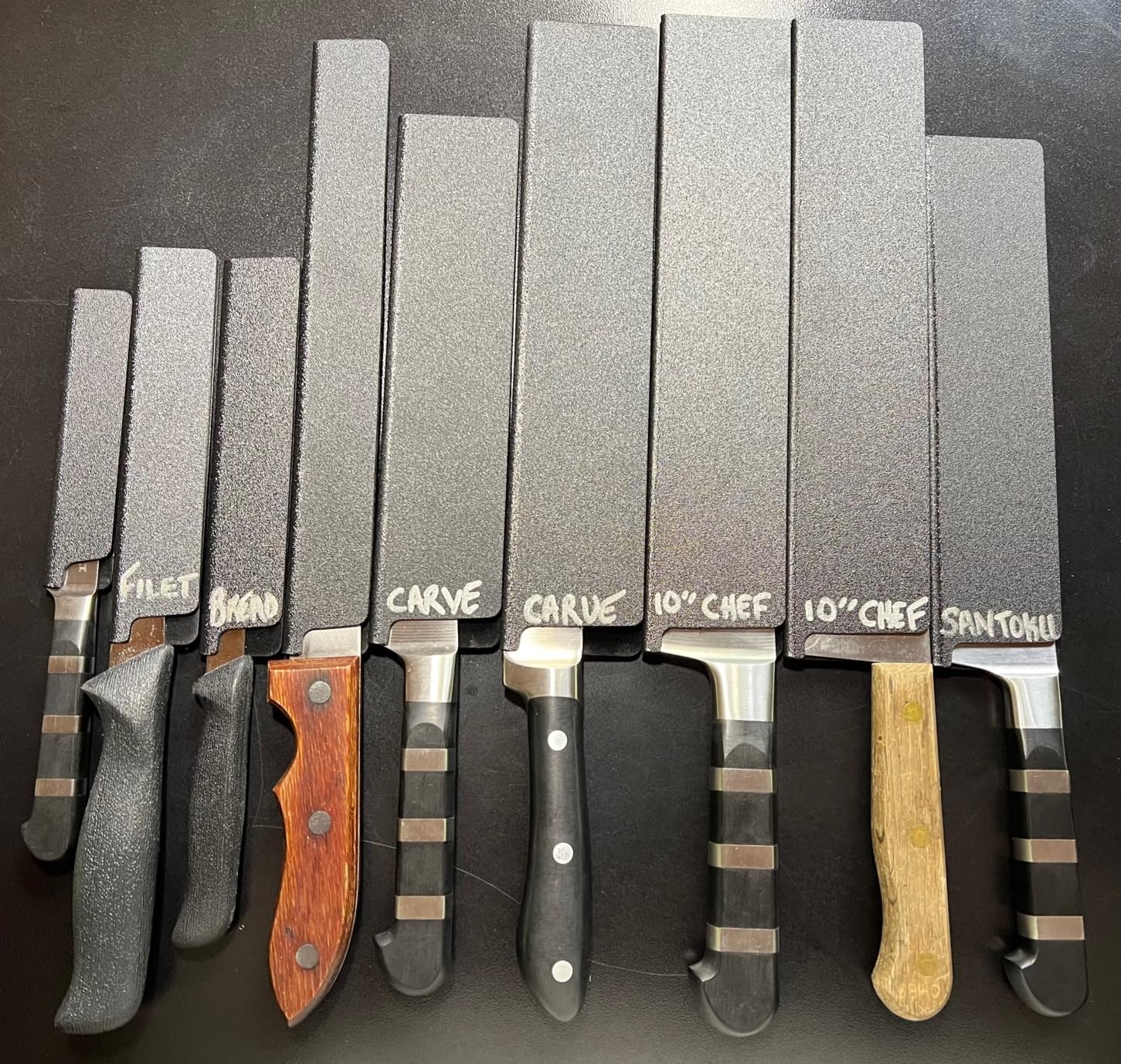 10pcs Universal Knife Edge Guards Set, Non-BPA Knife Sheath, Gentle on Your Blades customer photo 2