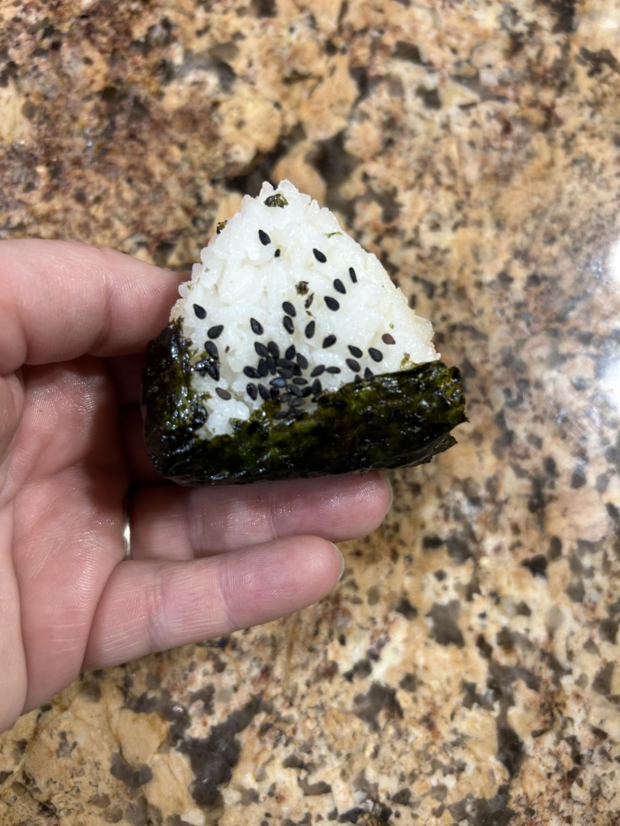 Onigiri Mold Set - 13pcs Spam Musubi Maker Press Rice Ball Mold Sushi Rolling Mat Sushi Making Kit for Lunch Bento and Home DIY customer photo 1