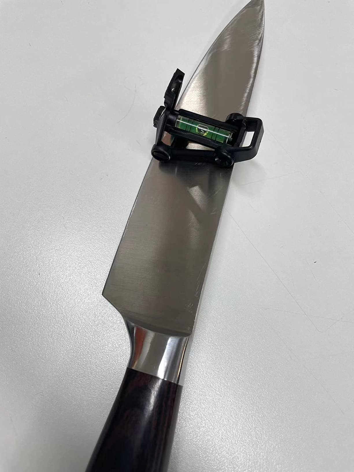 SHARPAL 194H Whetstone Knife Blade Sharpener Sharpening Stone Angle Guide, Chisel/Plane Iron Blade Honing Guide, Knife Edge Angle Finder, Knife Sharpening Trainer (Angle from 15° to 45°) customer photo 2