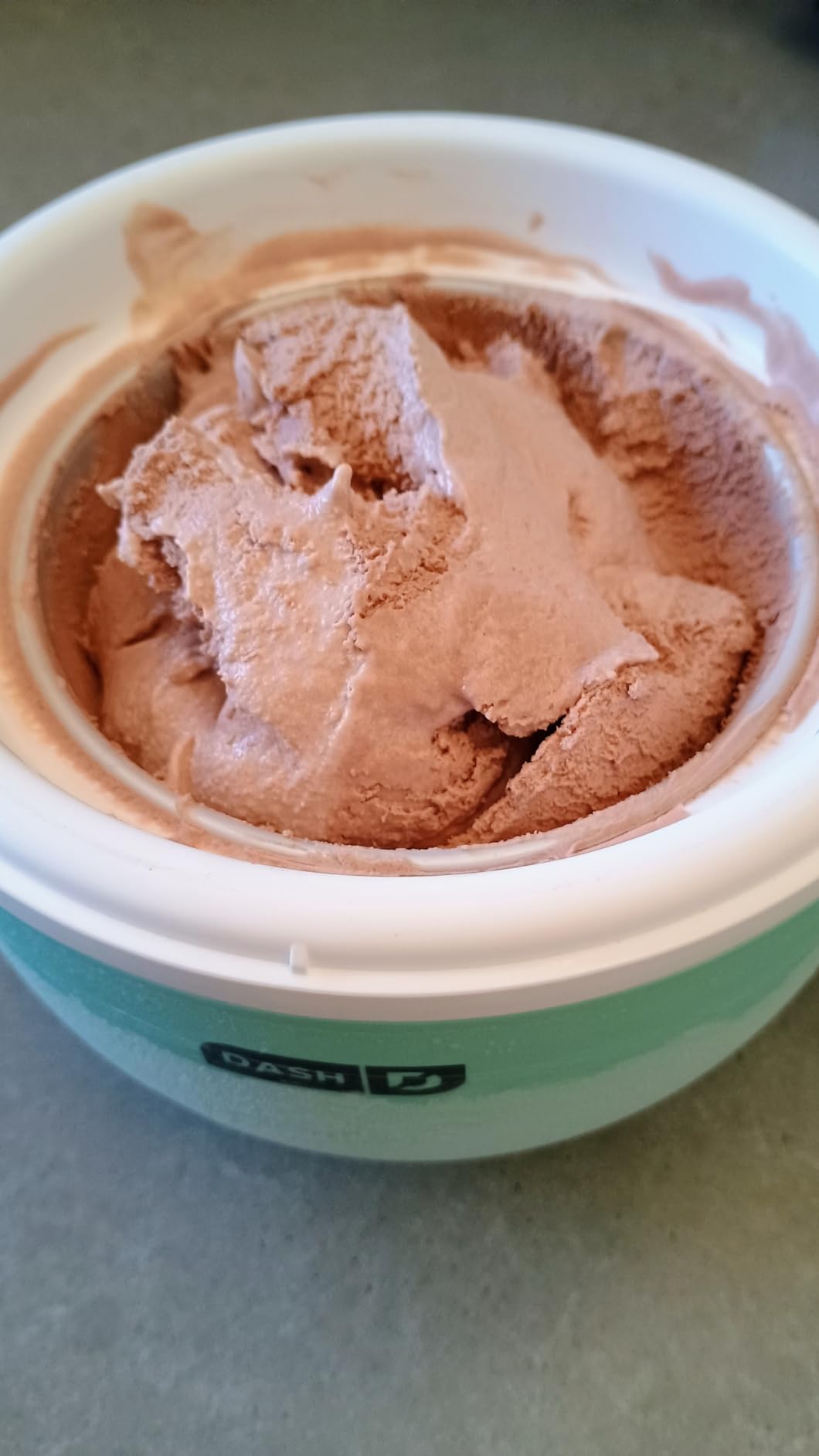 Dash My Mug Ice Cream Maker - Makes Single Serving of Gelato, Frozen Yogurt, Sorbet & More - Easy to Clean & Use - Aqua, 2 Bowls customer photo 2