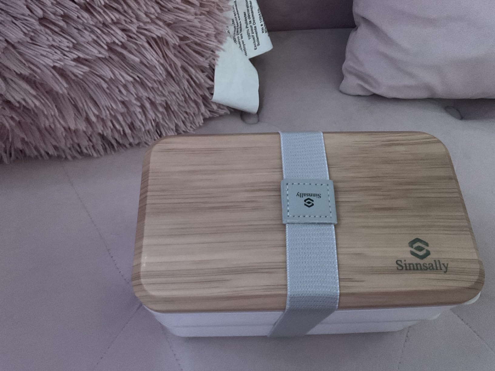 Sinnsally Bento Box Adult Lunch Box with Compartments (47oz) Stackable Japanese Bento Lunchbox customer photo 1