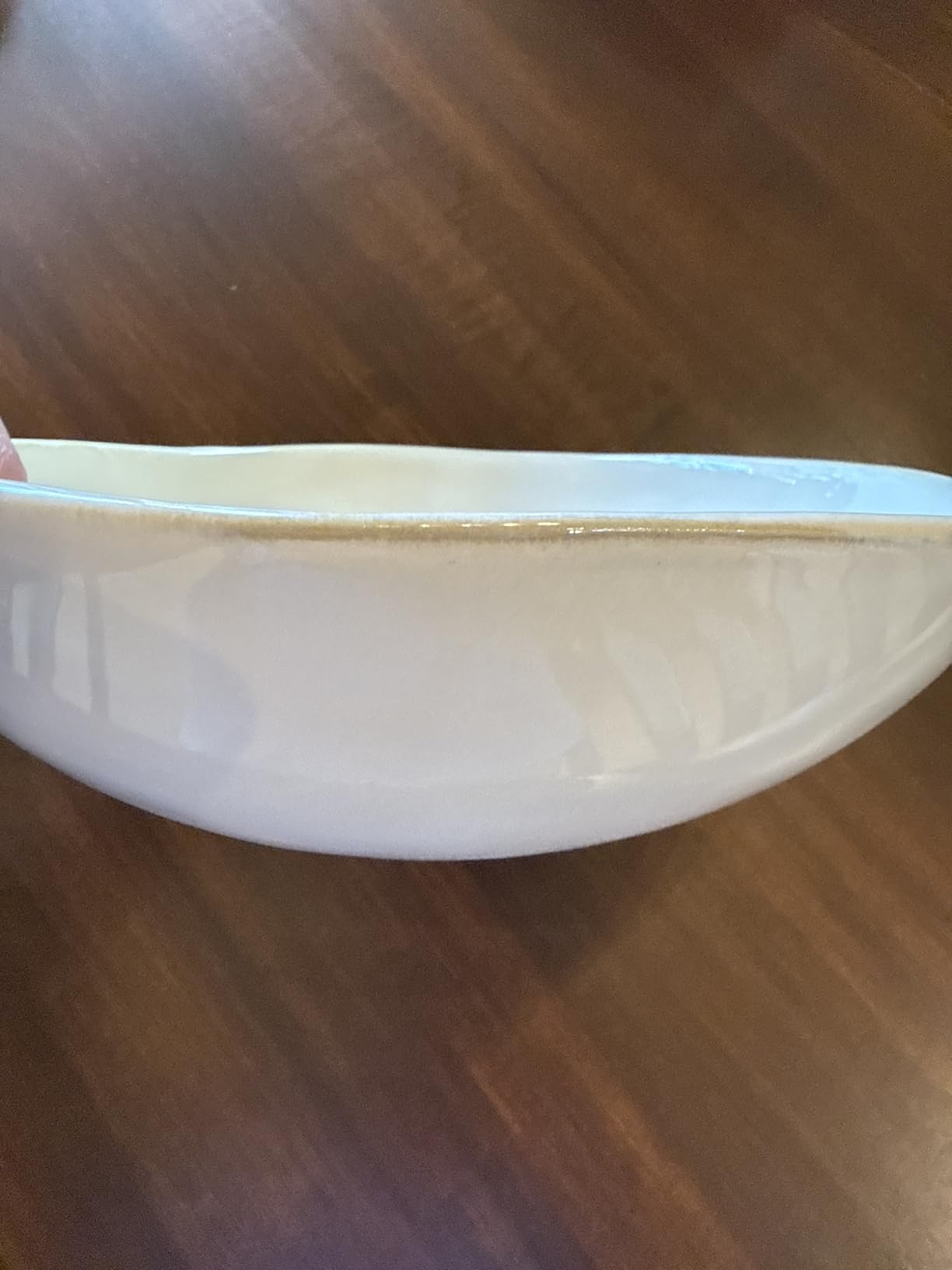 AmorArc Ceramic Dinnerware Sets,Handmade Reactive Glaze Stoneware Plates and Bowls Sets,Highly Scratch Resistant | Dishwasher & Microwave Safe Dishes Set,Service for 4 (12pc) customer photo 1