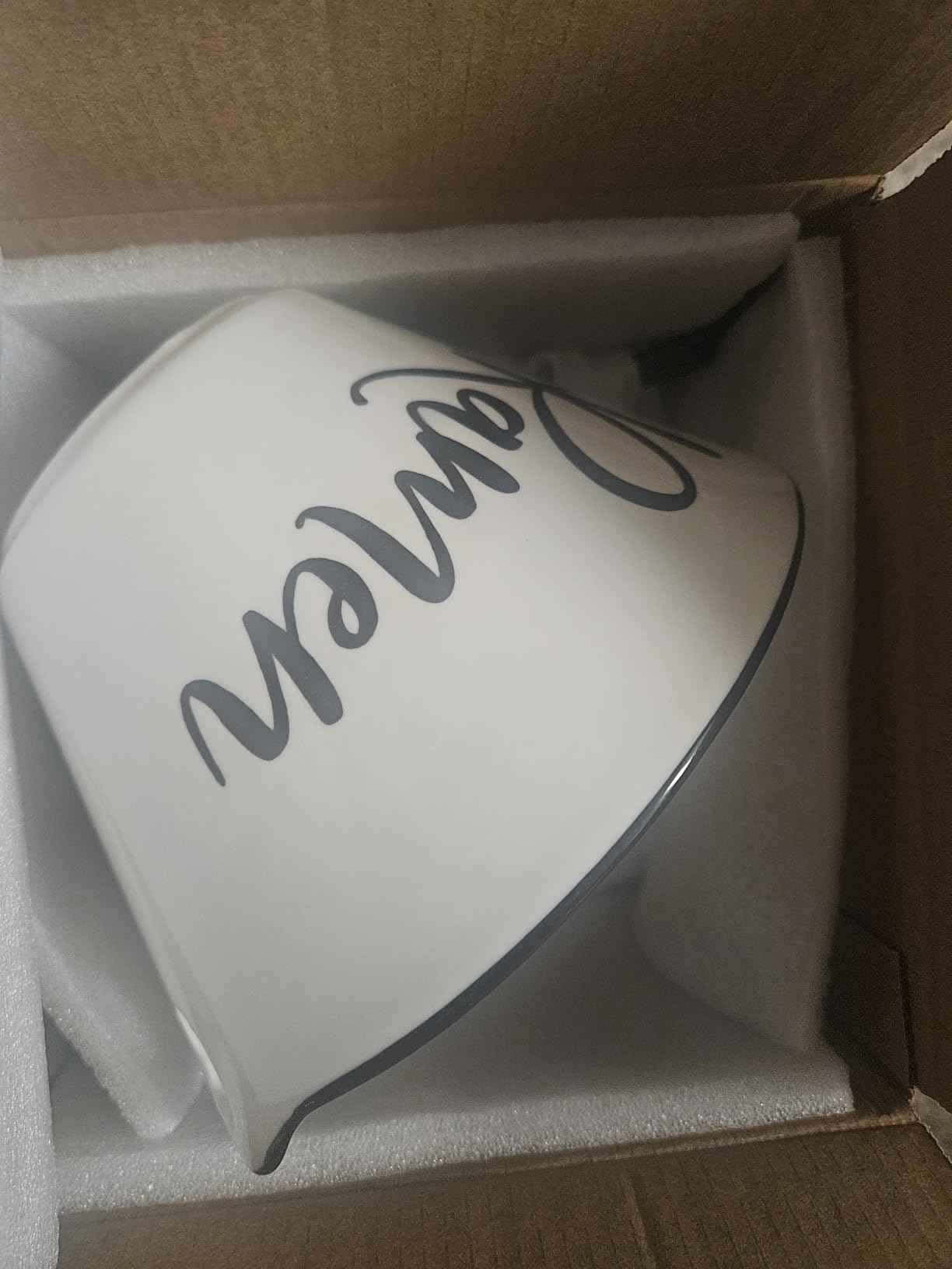 DAYYET Ceramic Ramen Bowl with Chopsticks and Spoon, 26 oz Farmhouse Deep Japanese Noodle Bowl for Udon, Soba, Pho, Rice and Soup, Microwave and Dishwasher Safe, White customer photo 1