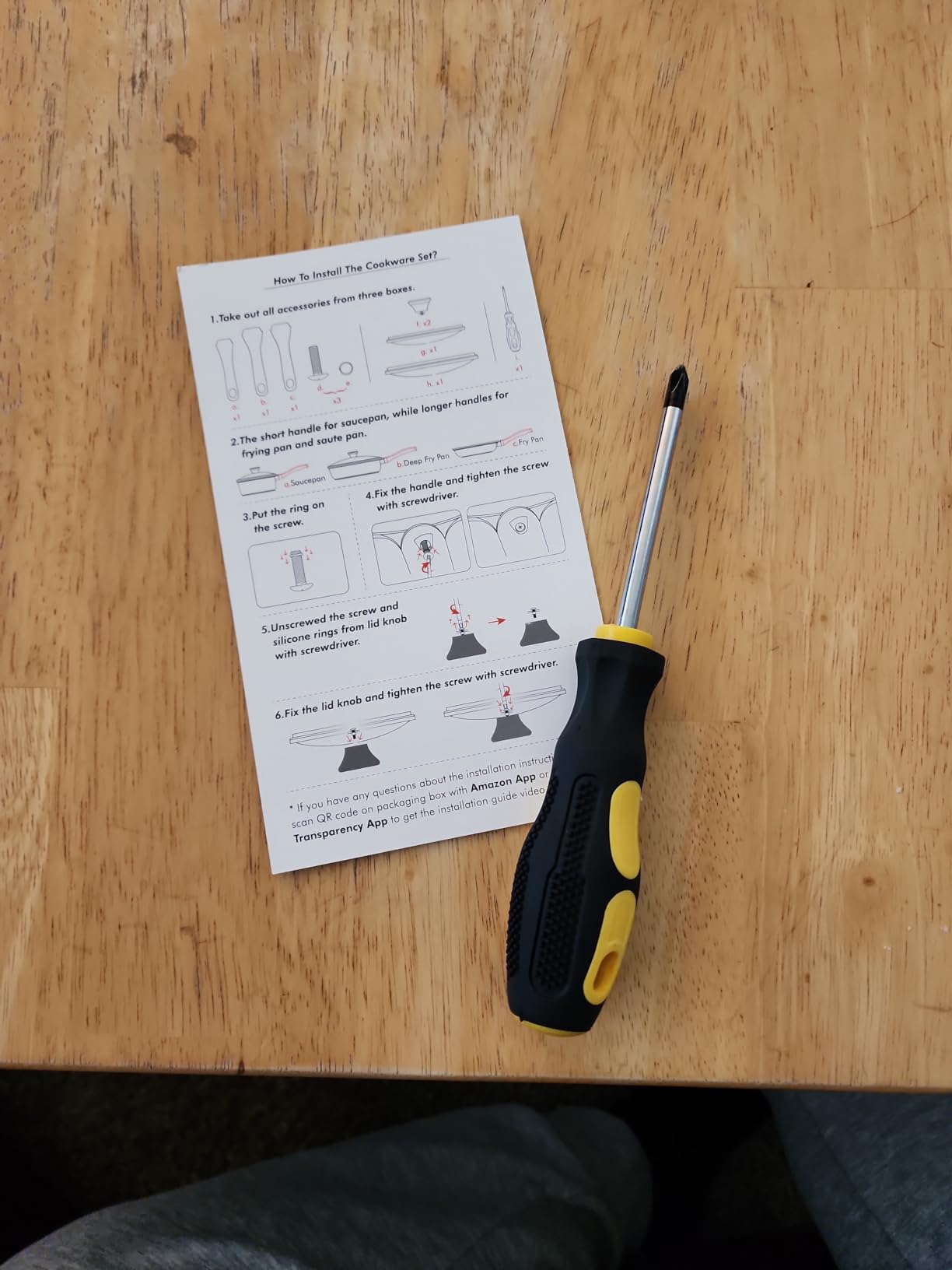 SENSARTE Nonstick Ceramic Cookware Set, 13-Piece Non-toxic Pots and Pans Set, Healthy Kitchen Cooking Set with Stay-Cool Handles, Silicone Tools and Pot Protectors, PFAS Free customer photo 2